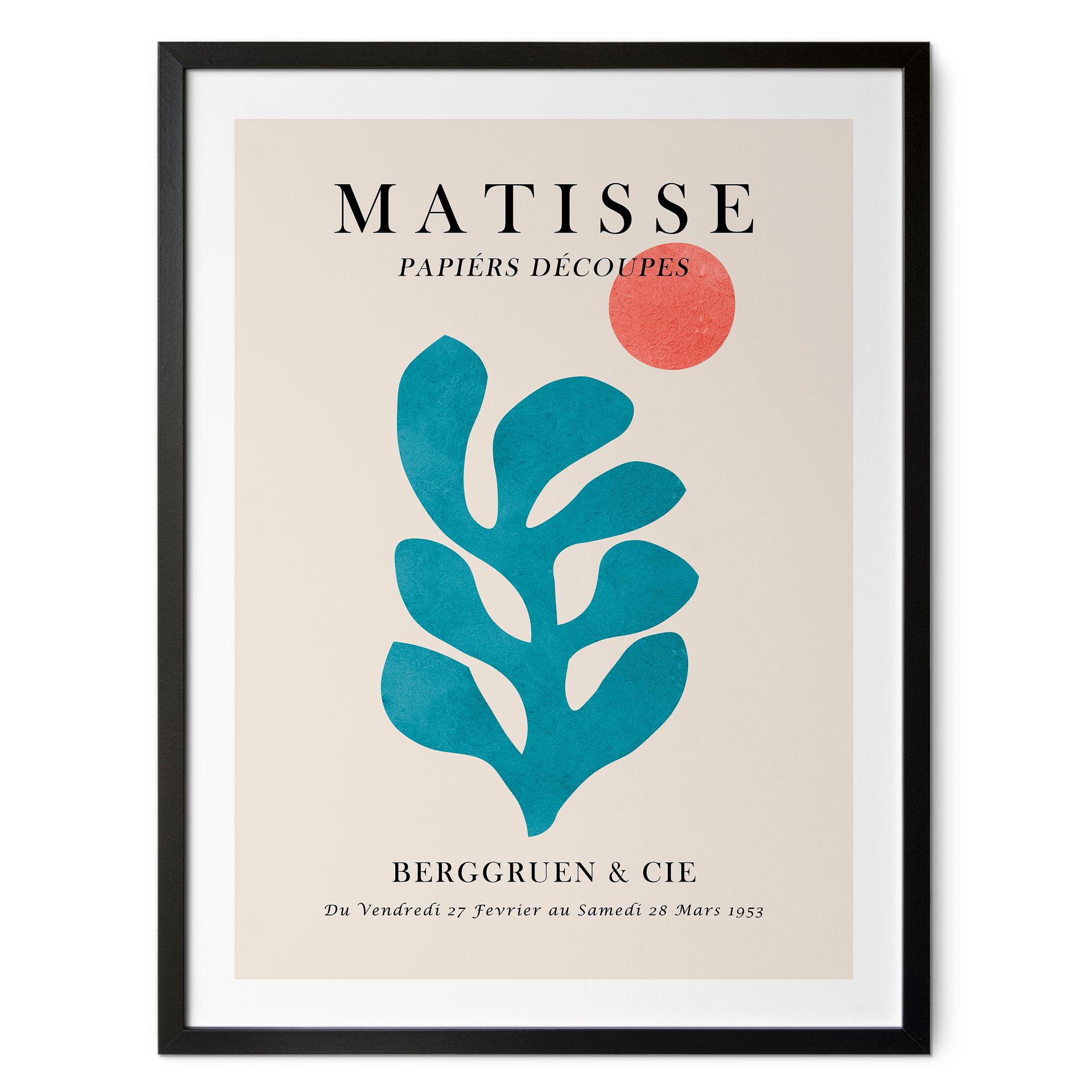 Plakat udstilling Paris 1953 i Matisse-stil - Costa