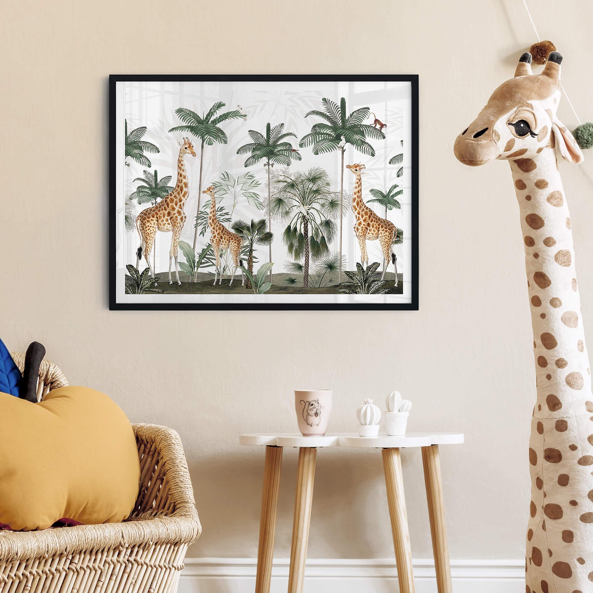 Poster Kikki Belle - Die Giraffen