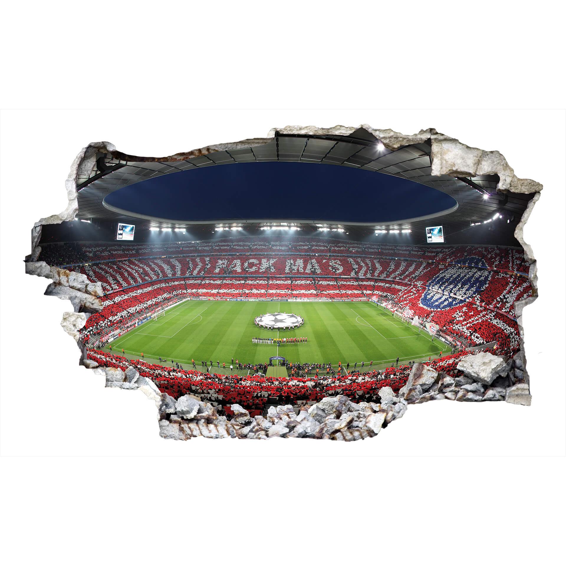 3D Wandsticker -  FCB Stadion Pack Ma's