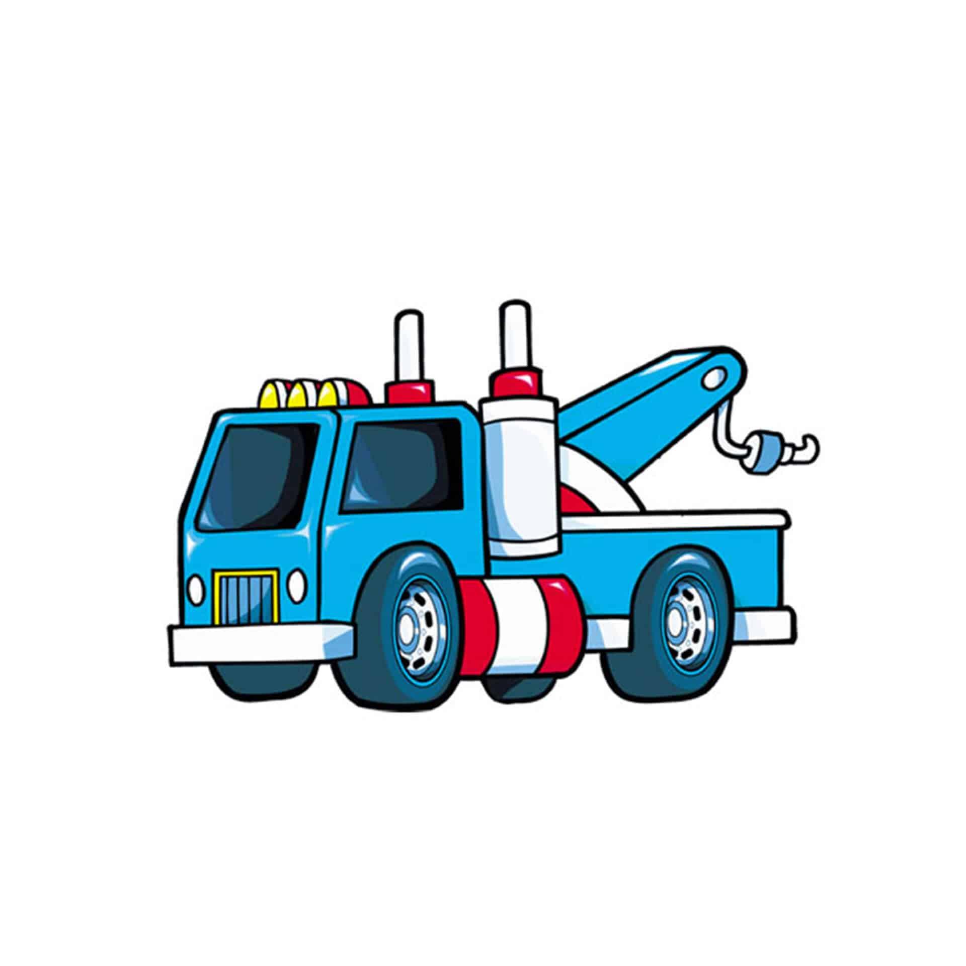 Muursticker Sleepwagen