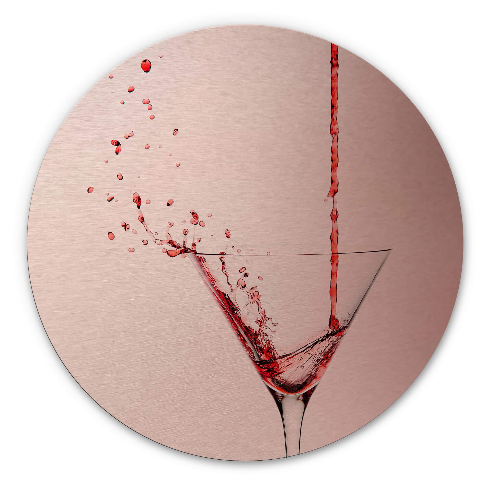 Peinture Dibond effet cuivre Pabst - Cocktail