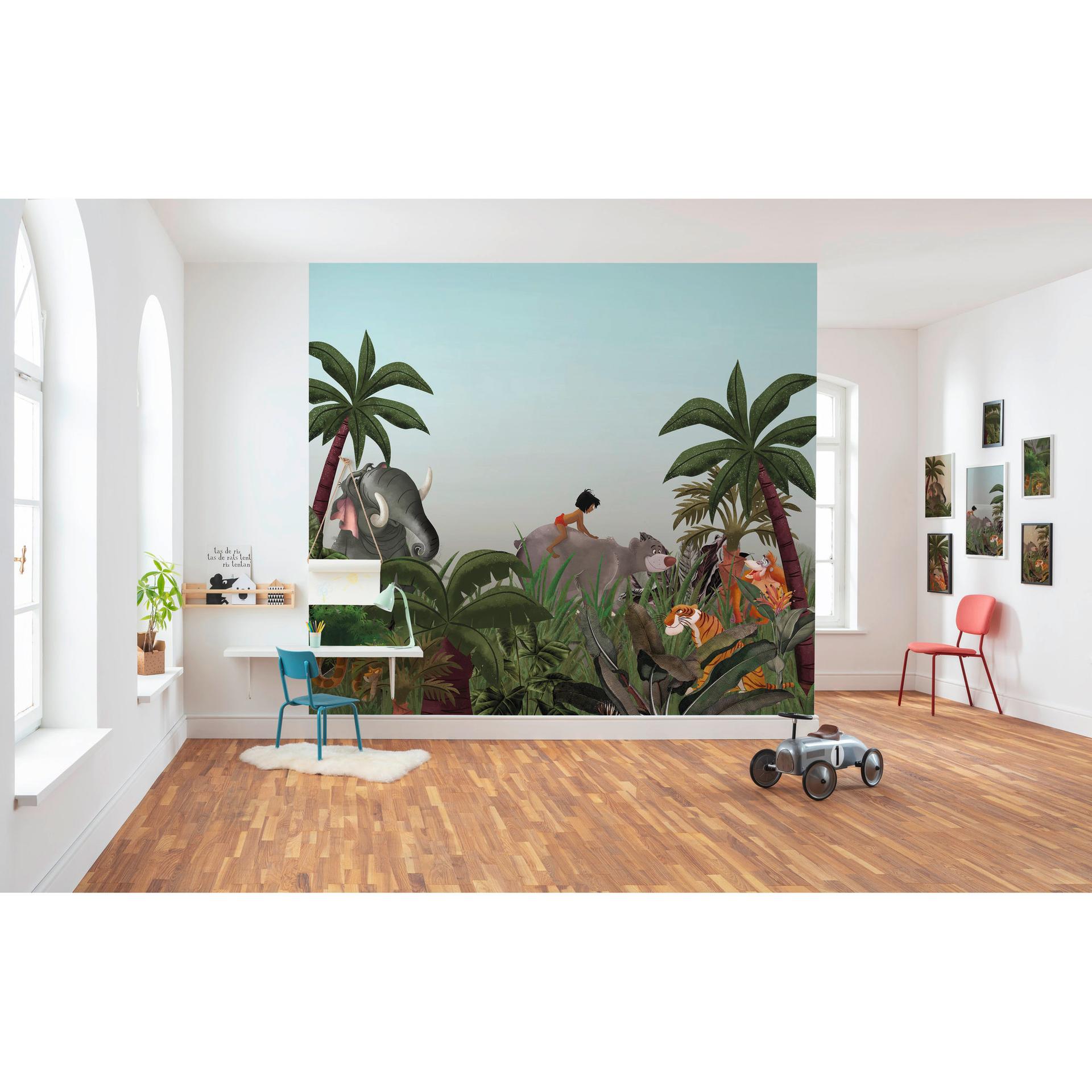 Vliesbehang - Jungle Book - 300 x 280 cm