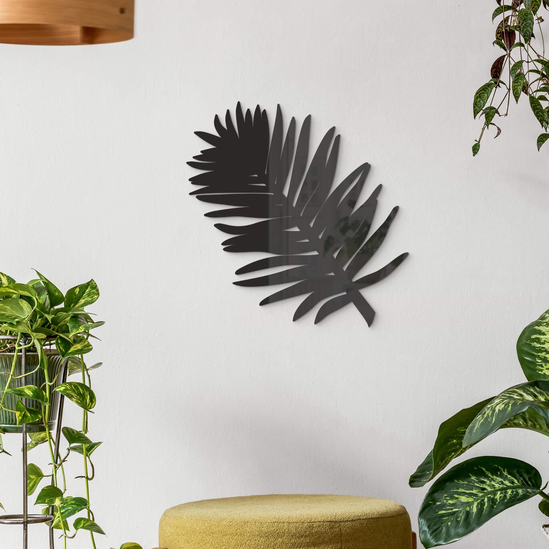 Decoración acrílica - Hoja de palmera