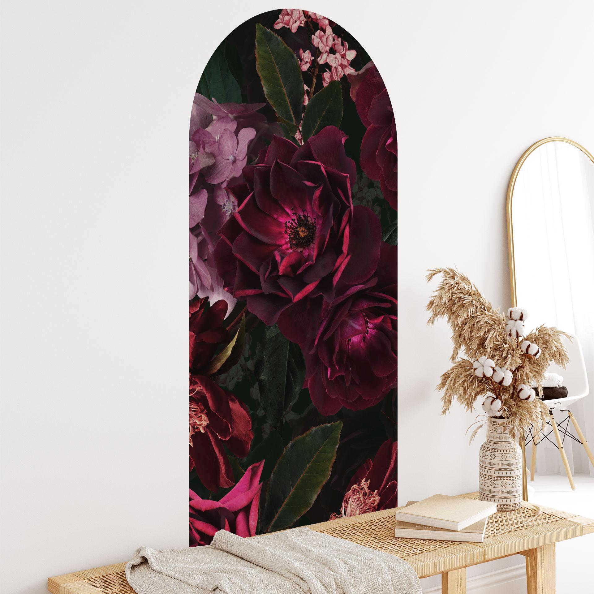 Muursticker rondboog wandpaneel Fleur de Paris - UN Design - smal
