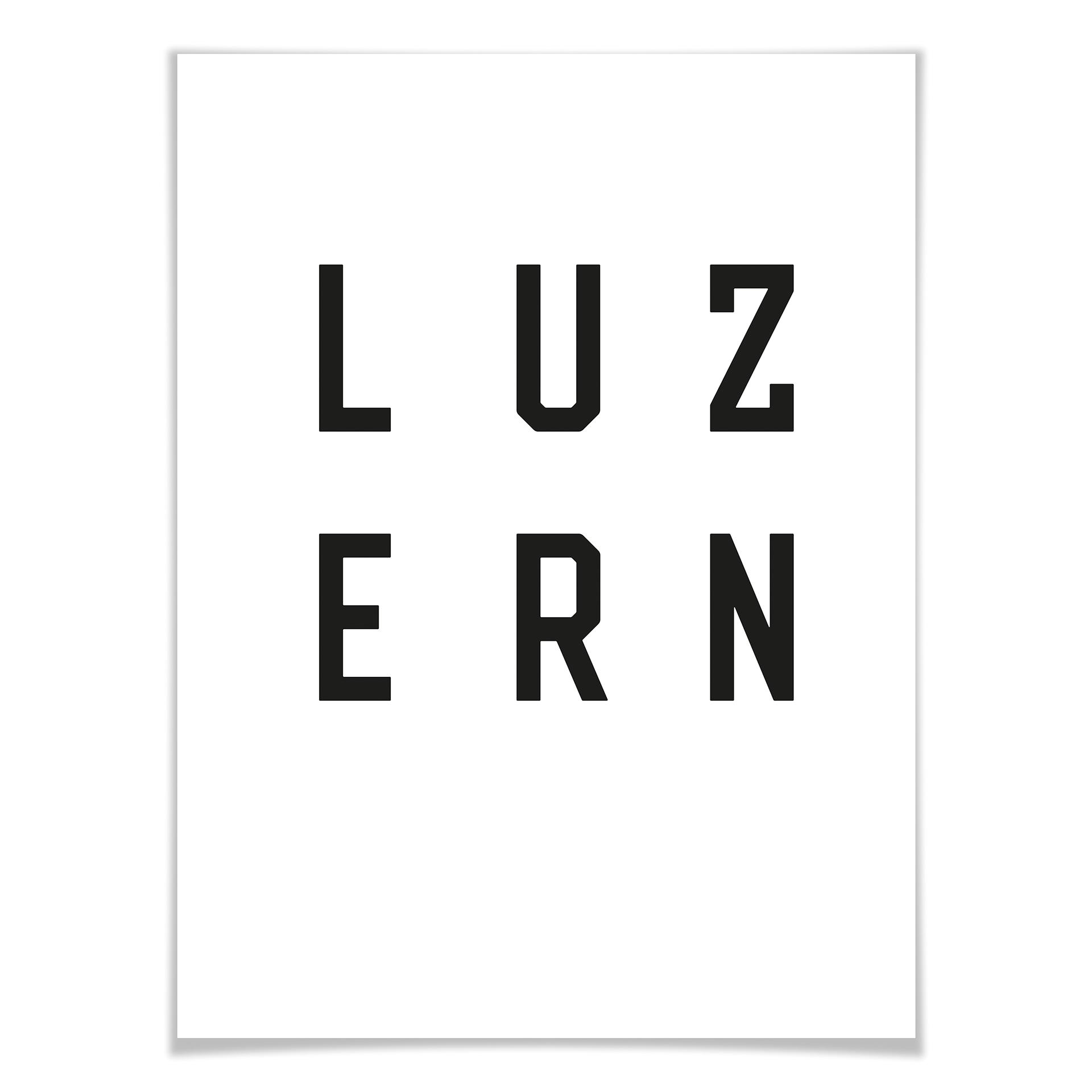 Plakat - Typografia Lucerna