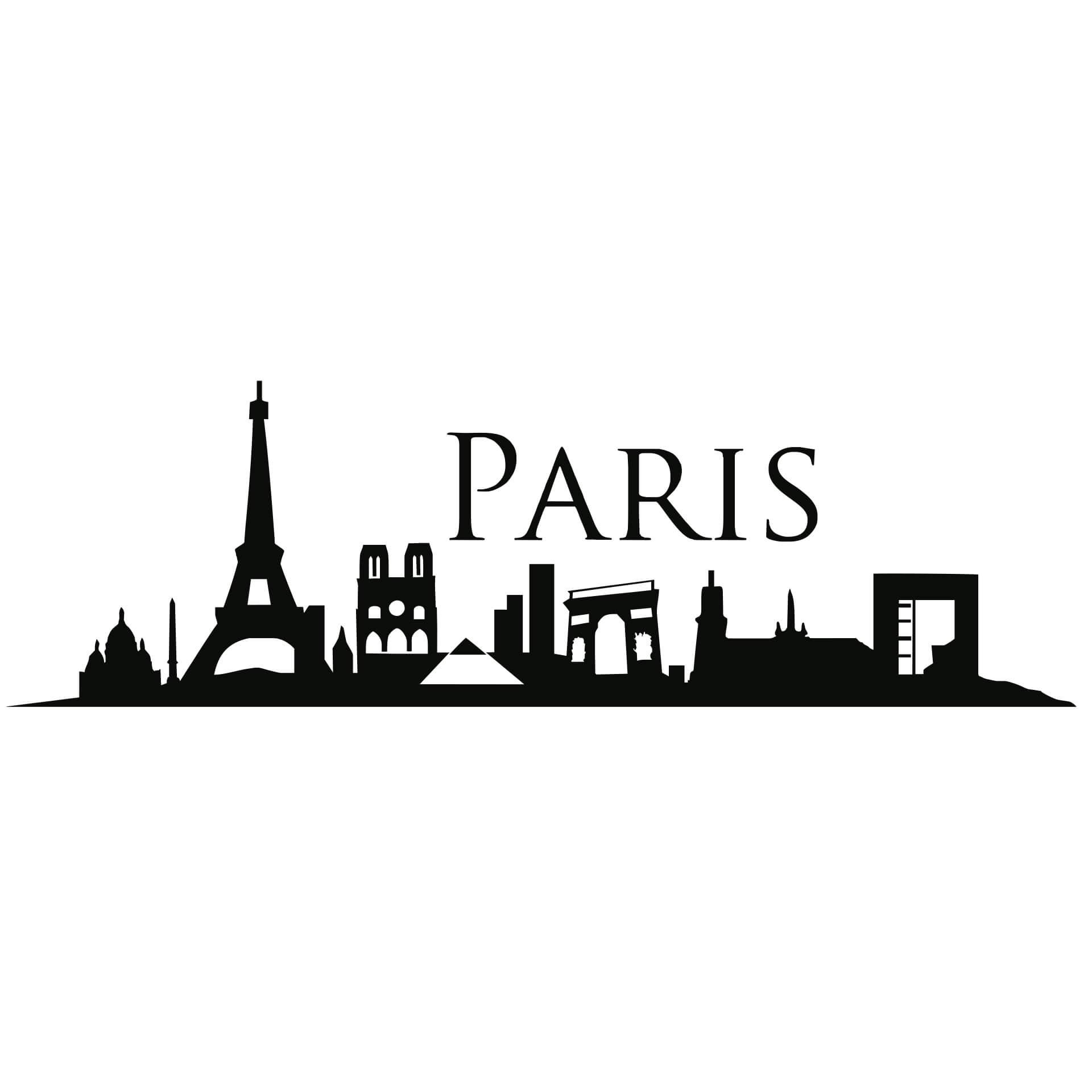 Wallsticker Paris
