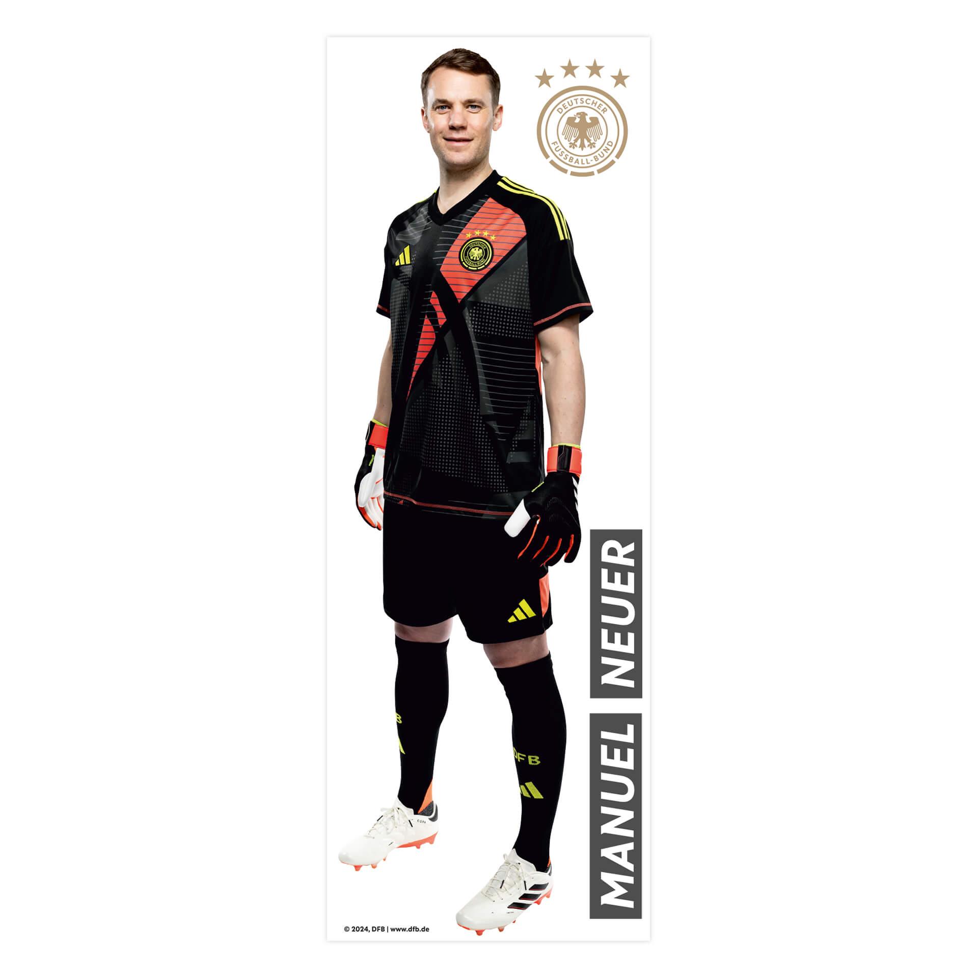 DFB Sticker EM für die Wand, Wandtattoo - Neuer