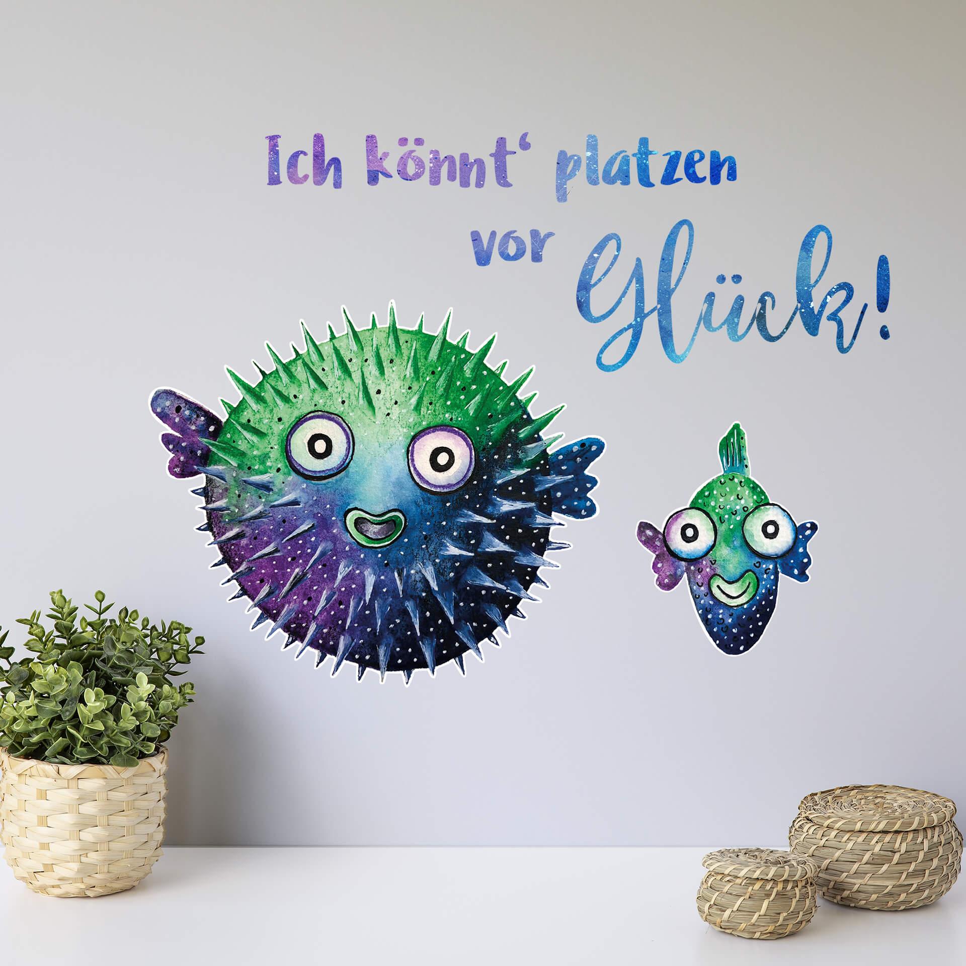 Wandtattoo Hagenmeyer - Könnt platzen vor Glück