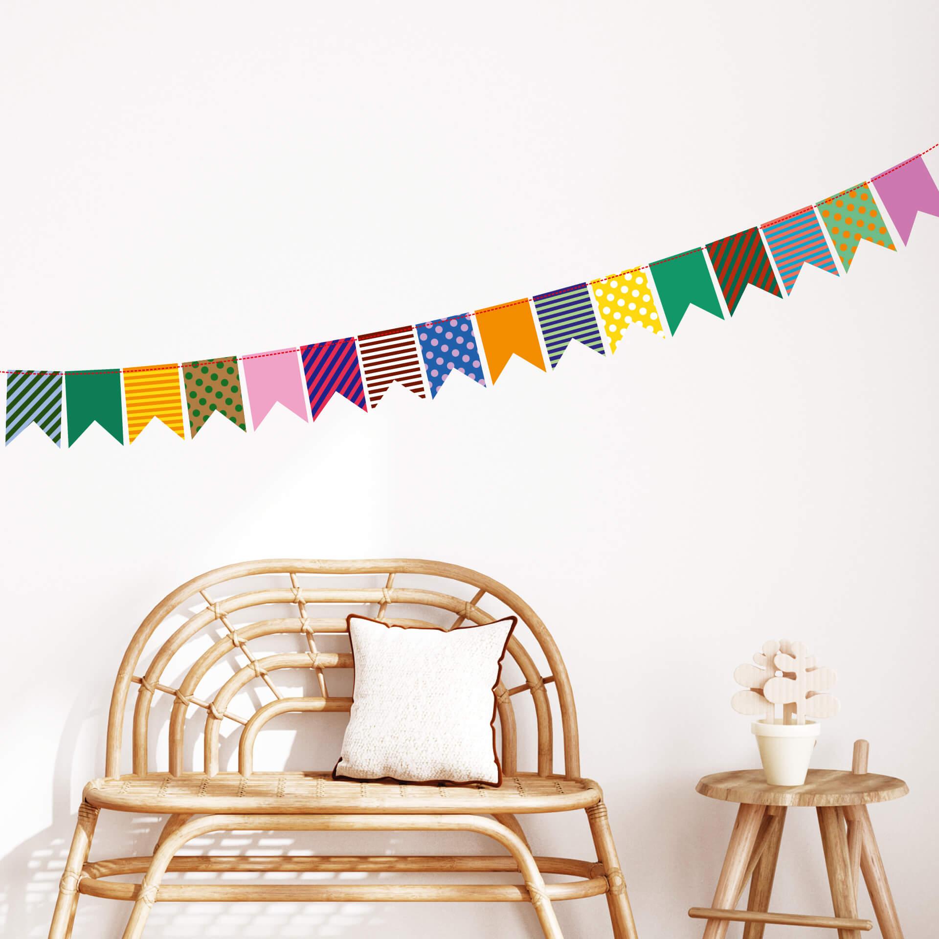 Wallsticker - Fest Guirlande