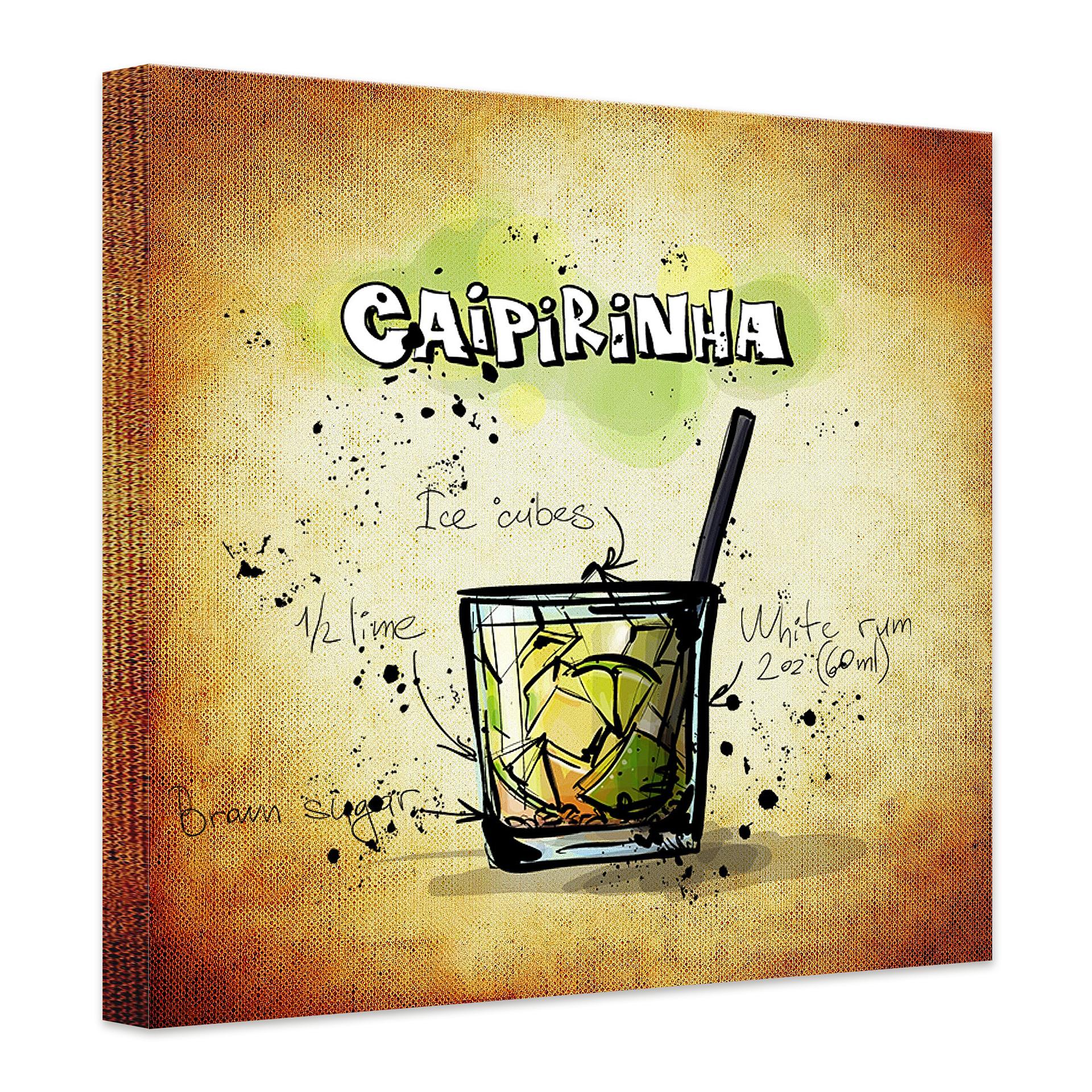 Lienzo Caipirinha - Receta