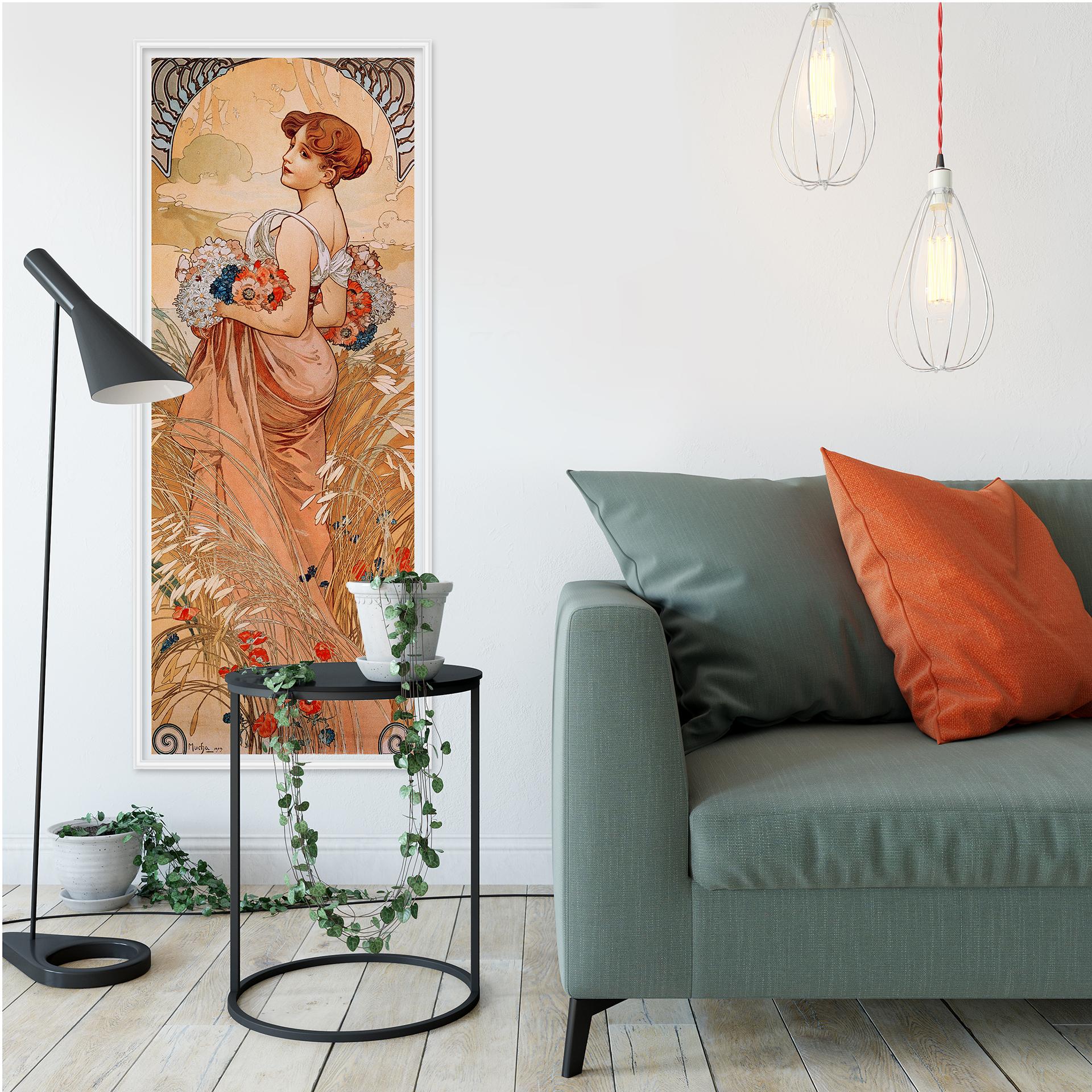 Wallprint W - Mucha - Jahreszeiten: Der Sommer 1900