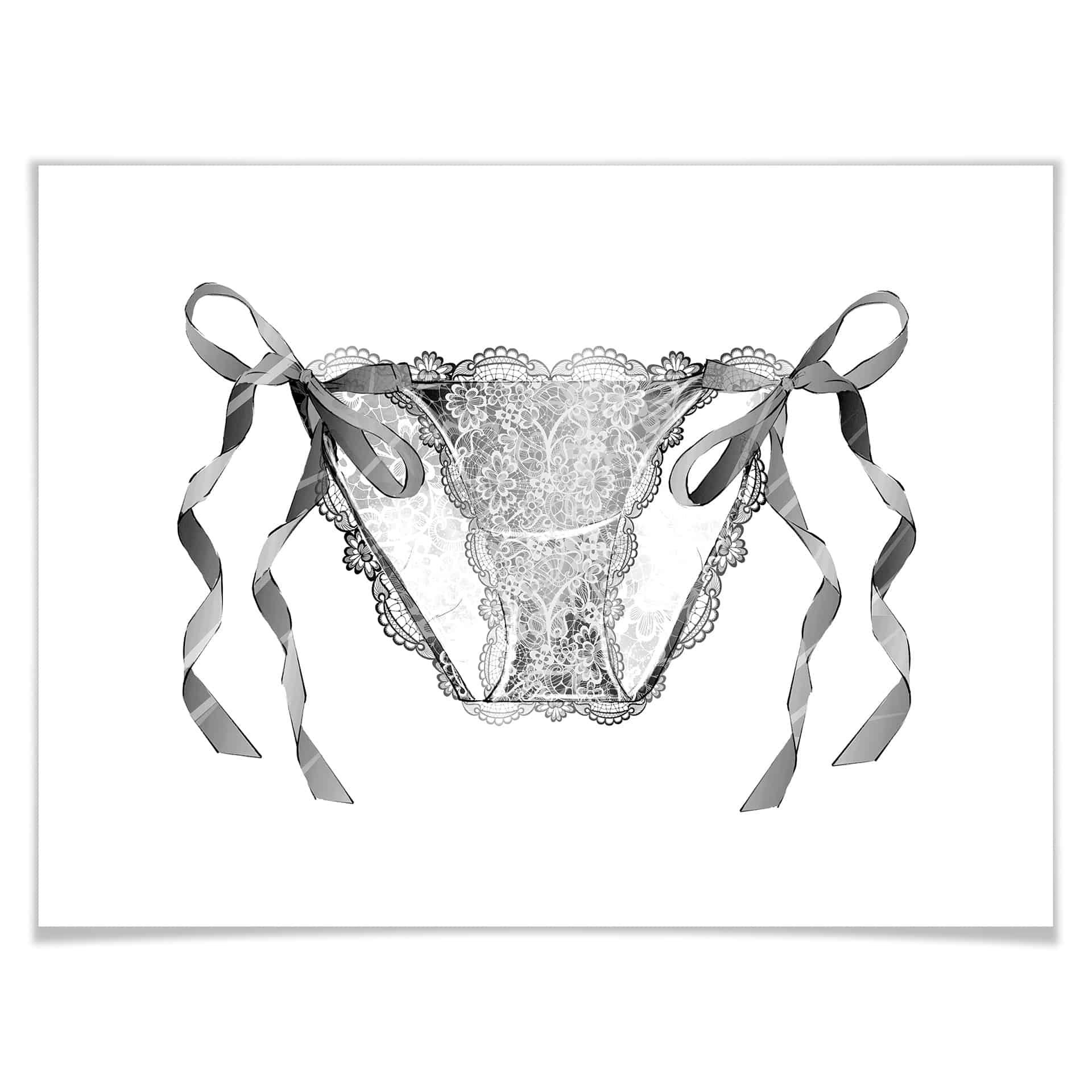 Poster - Lingerie Slip