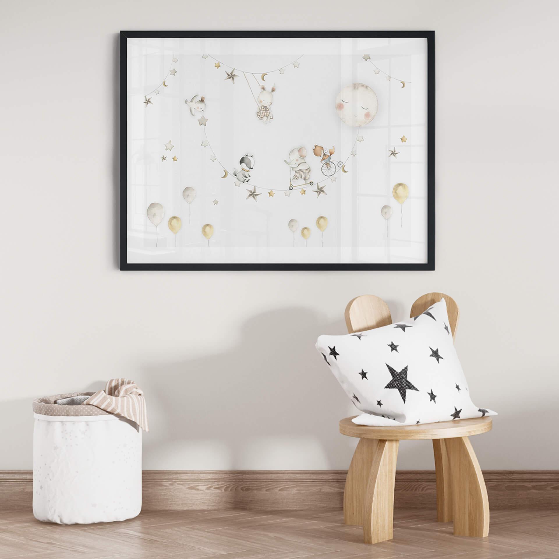 Plakat Oliver Robins - Sweet Animals and Stars