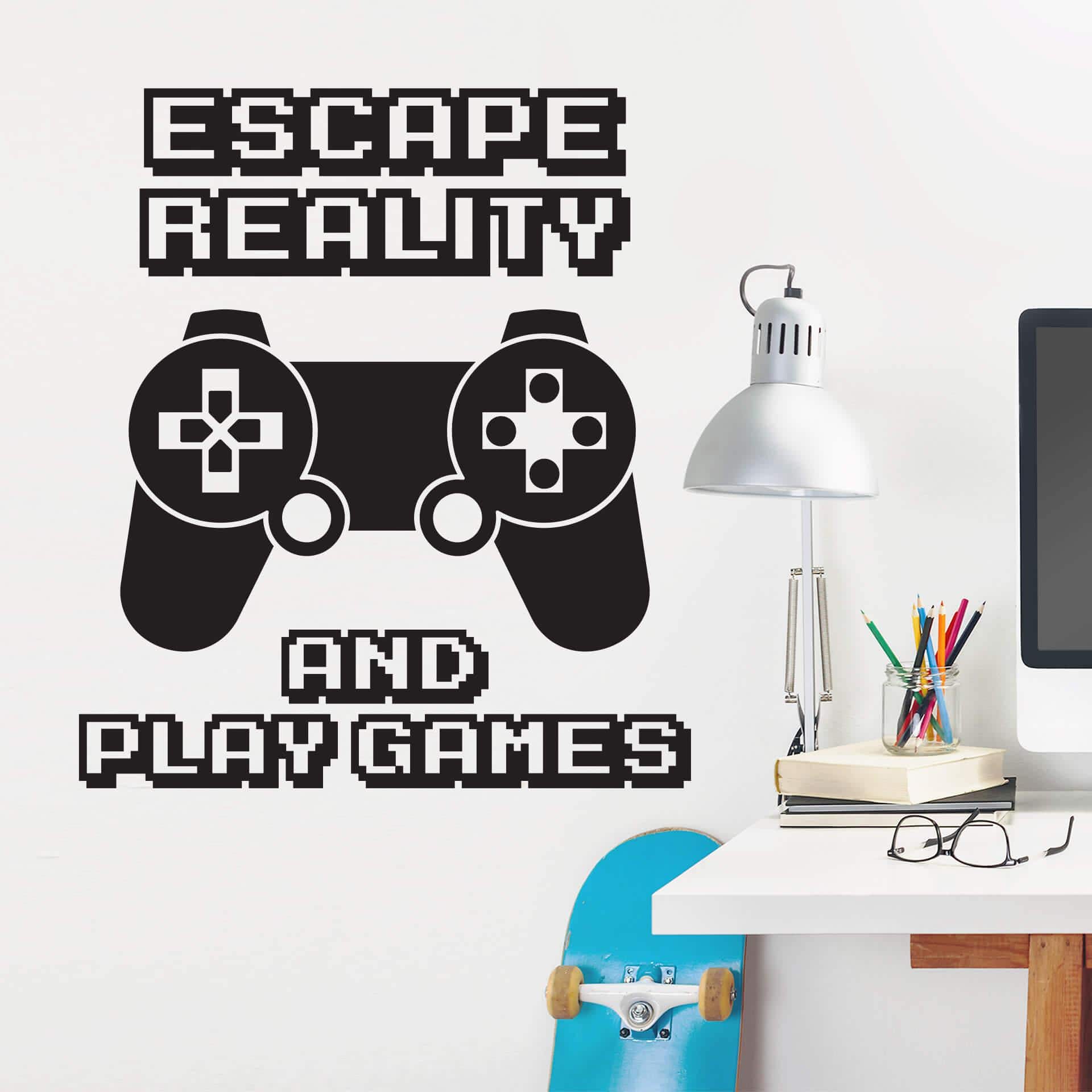 Wallsticker - Escape reality and play games