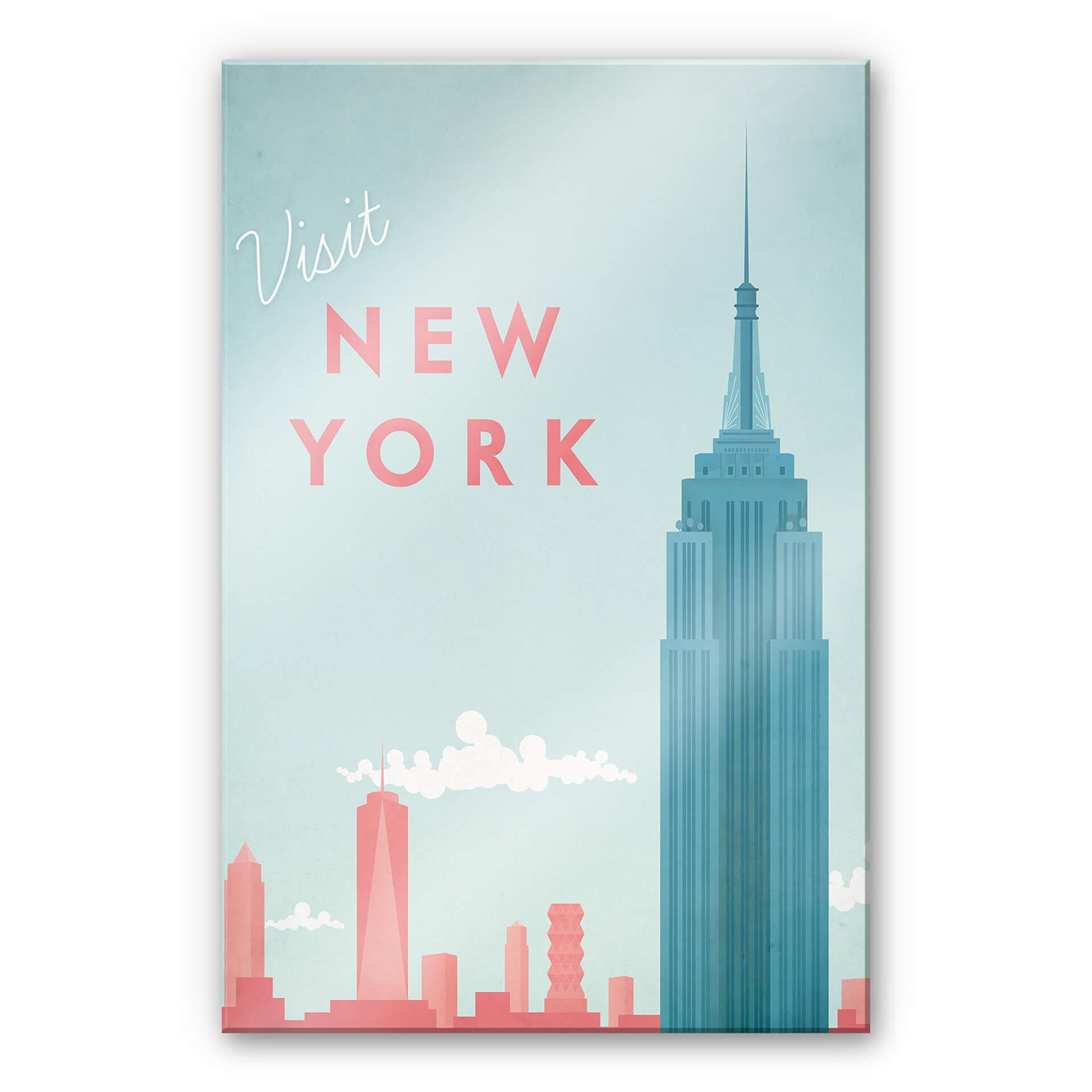 Akrylbillede Rivers - New York