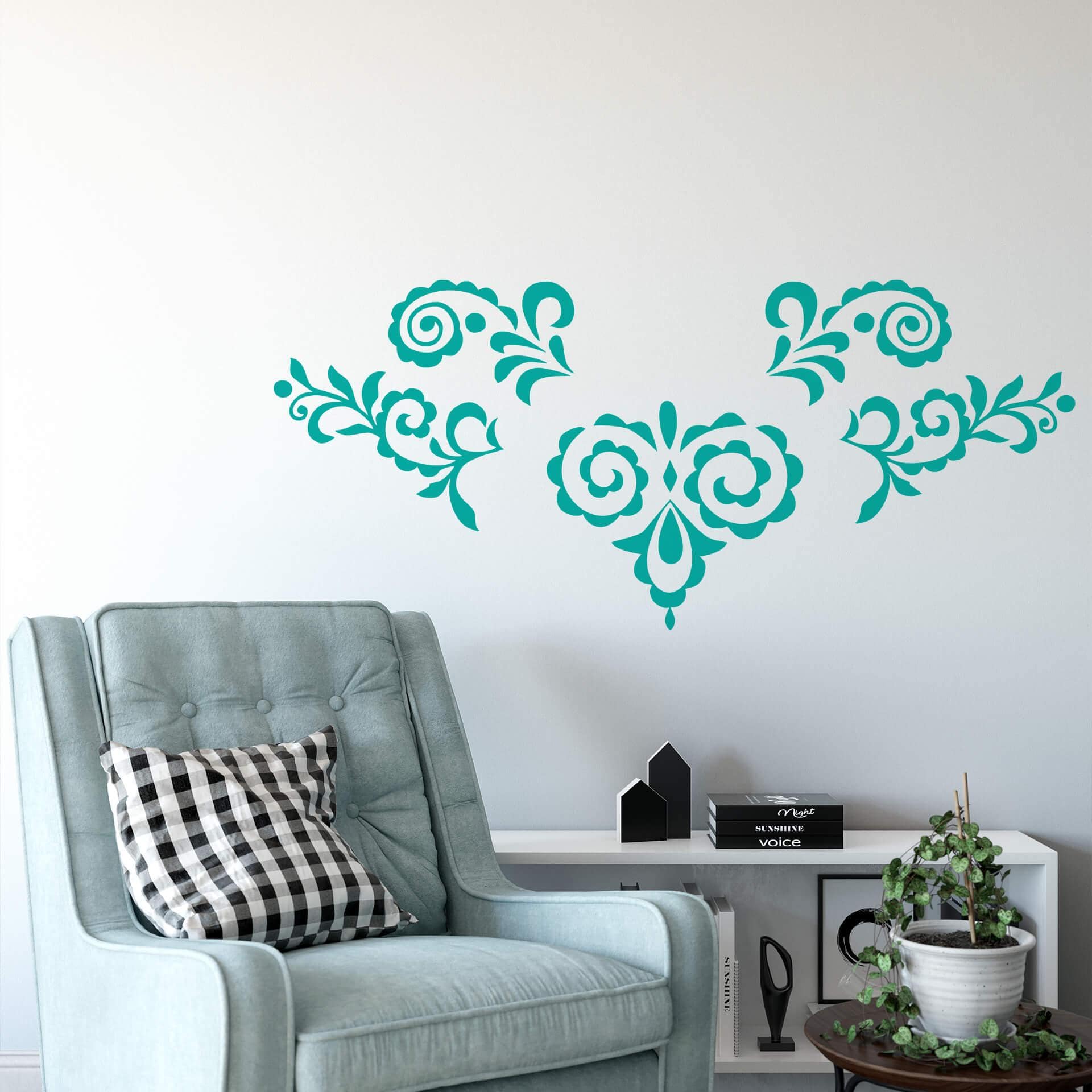 Wandtattoo Ornament 1