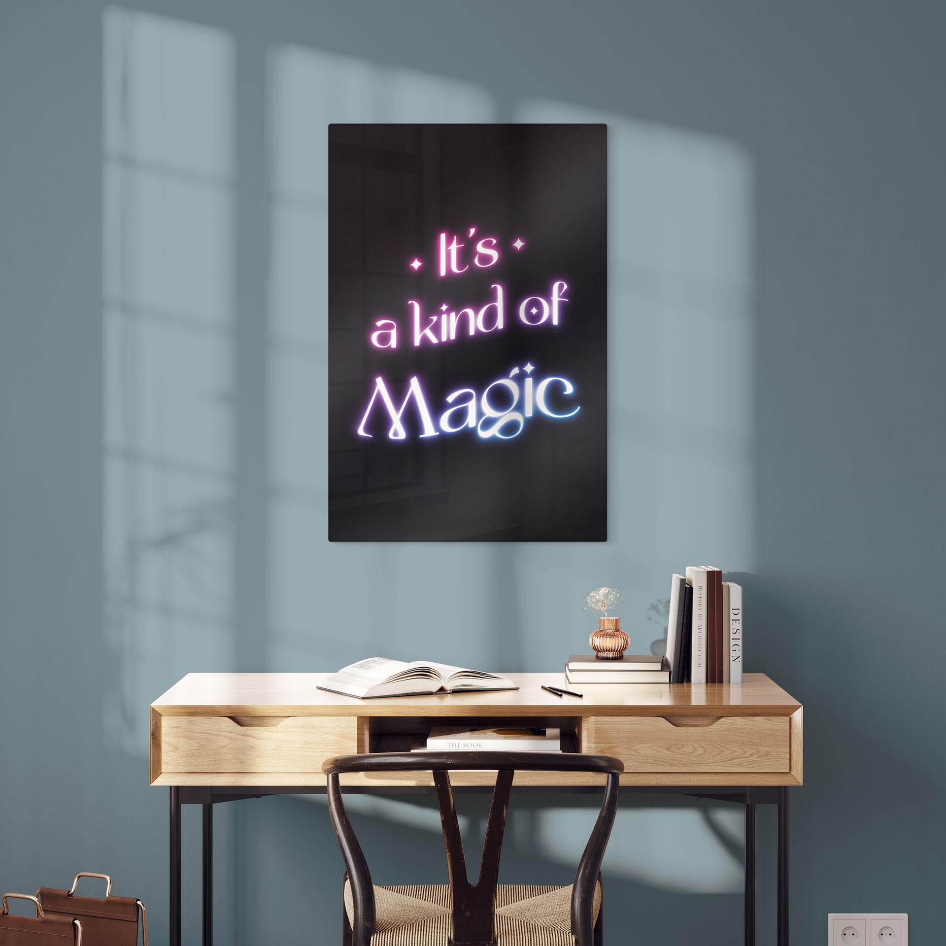 Glasbillede - Songtext - It's a kind of magic