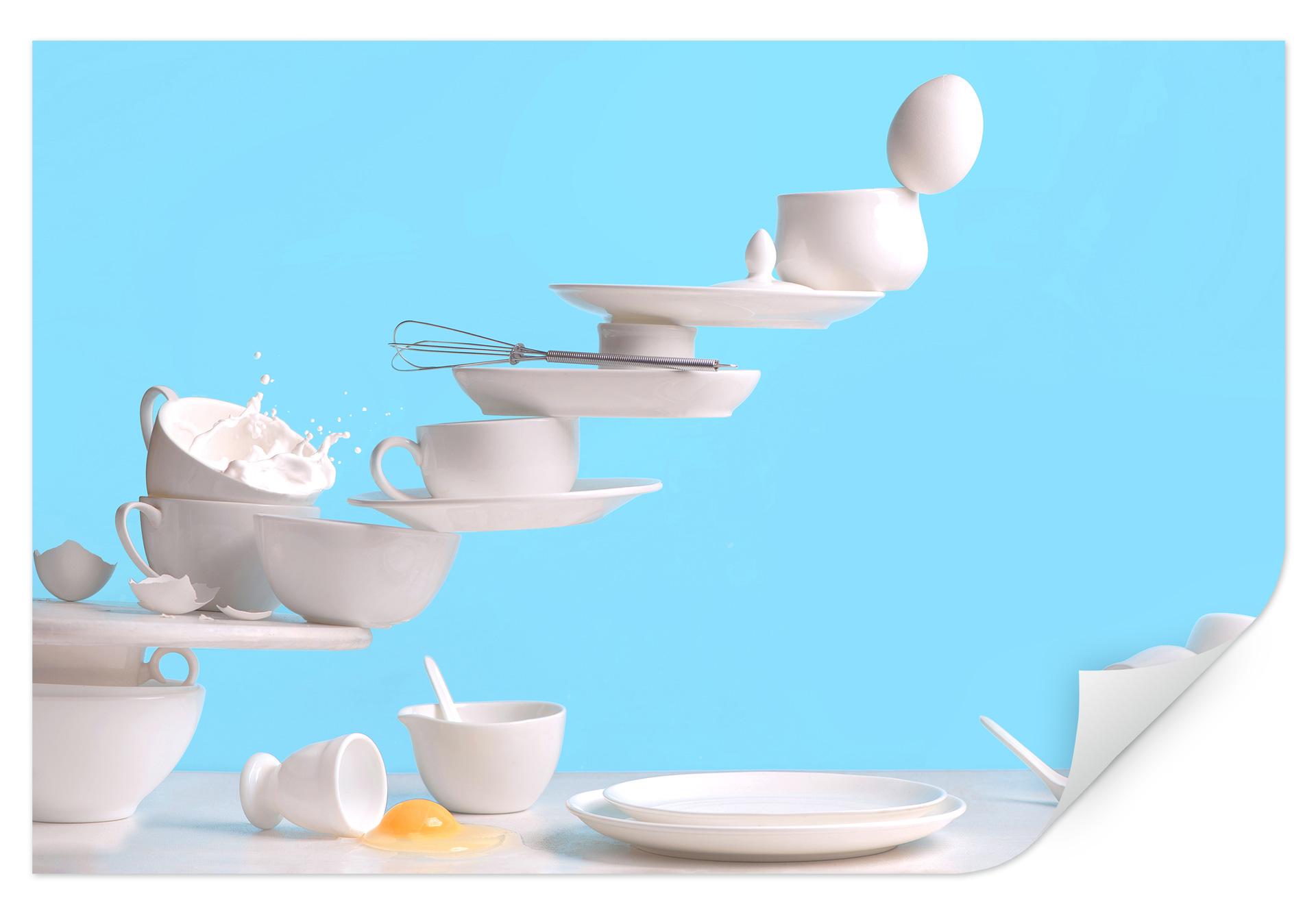 Zelfklevende Poster Belenko - One touch Omelette