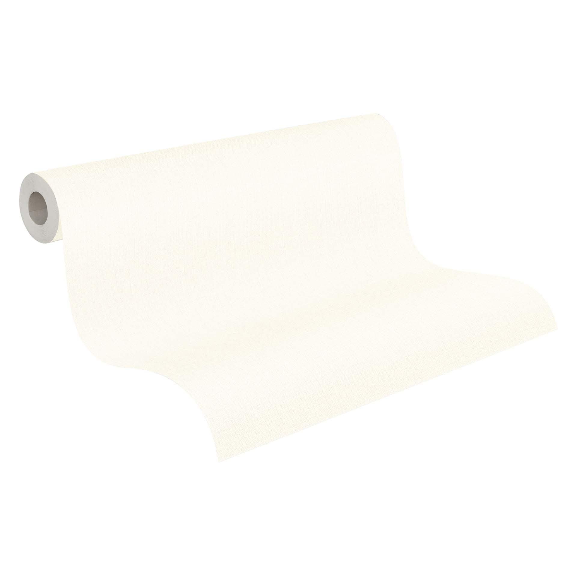 Unit tapet hvid - non-woven tapet plain A.S. Création
