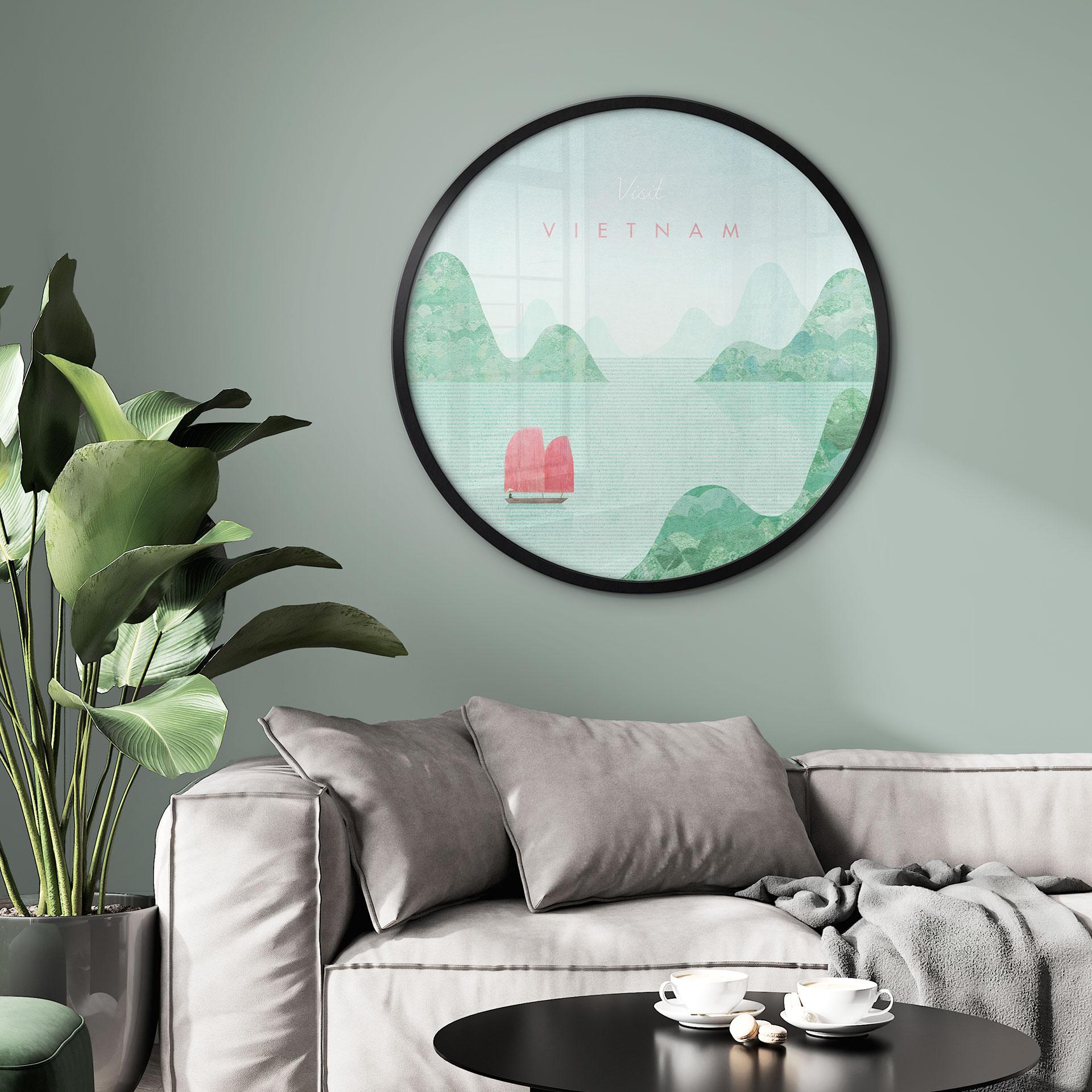 Plakat Halong-bugten på Vietnam-ferie - Rivers - Rundt