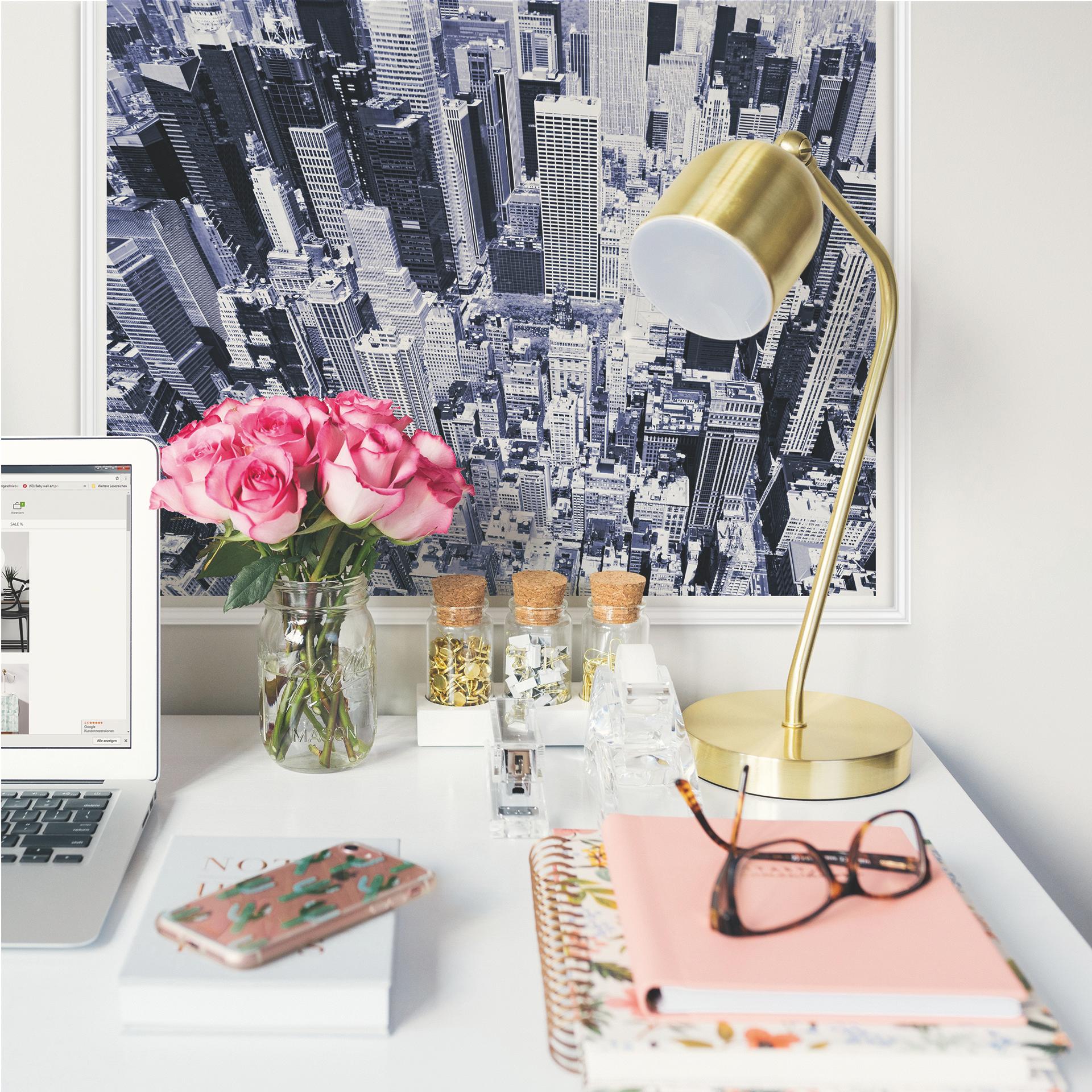 Muurprints Zicht op New York City