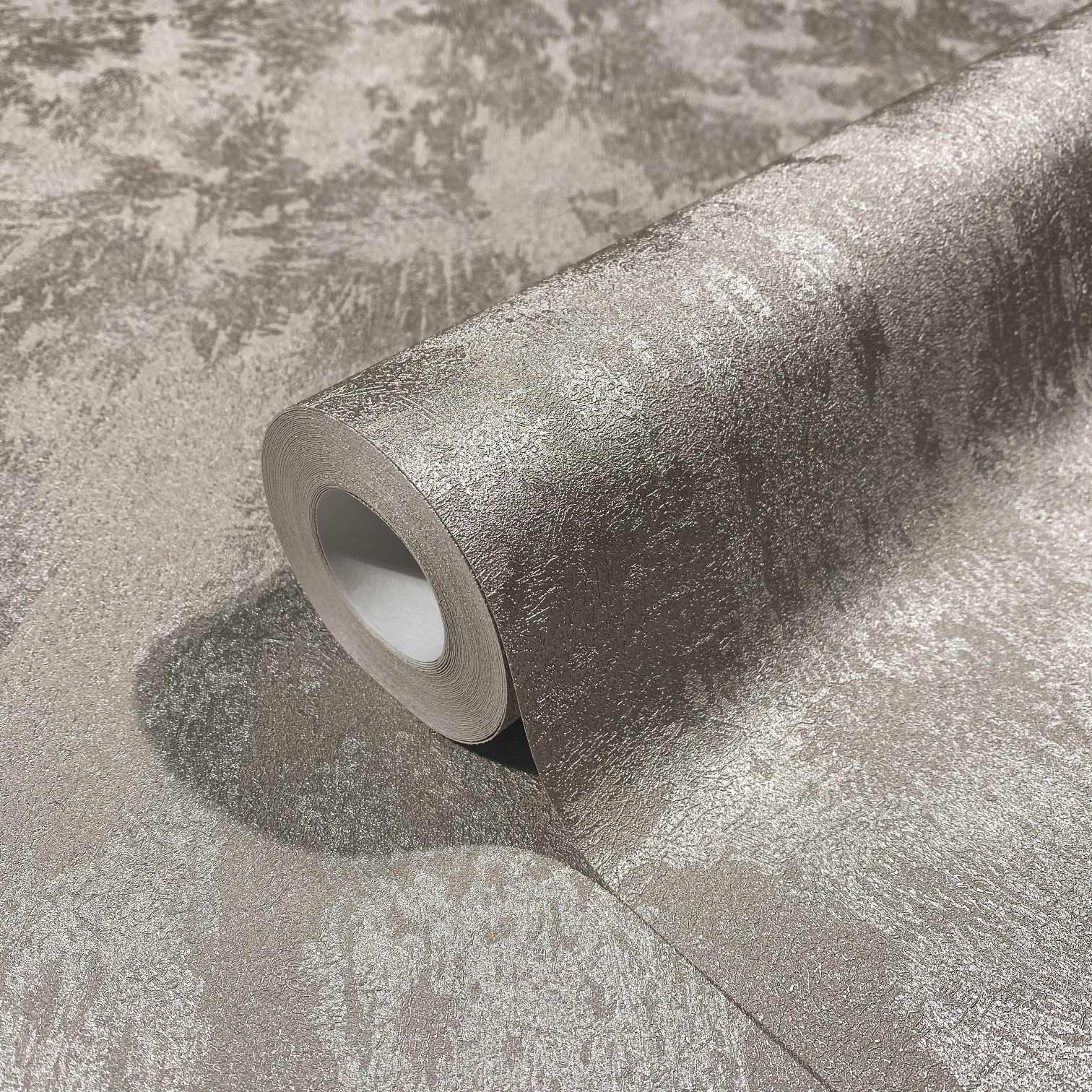 vliesbehang grijs structuur voor woonkamer slaapkamer behang marburg