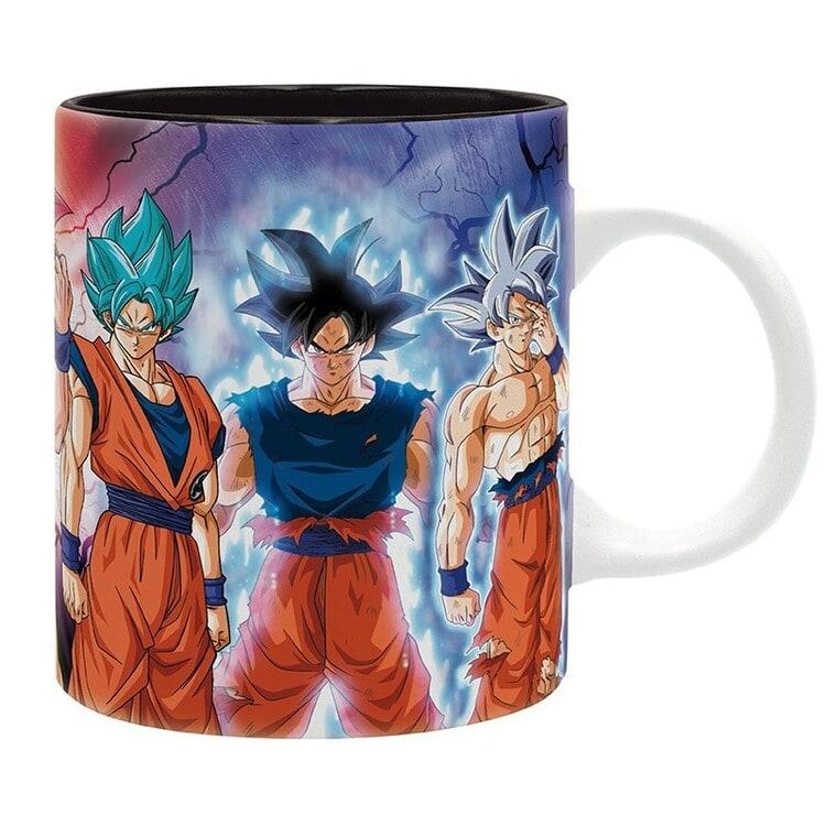 Krus, keramikkrus Dragon Ball - Goku-transformationer
