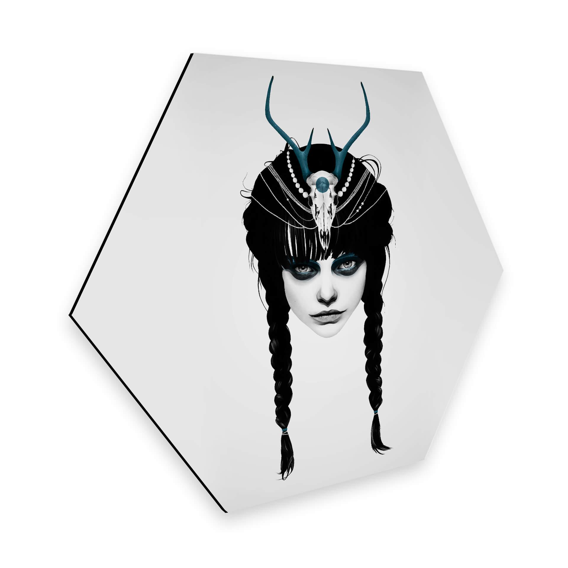 Hexagon Dibond Ireland - Wakeful Warrior