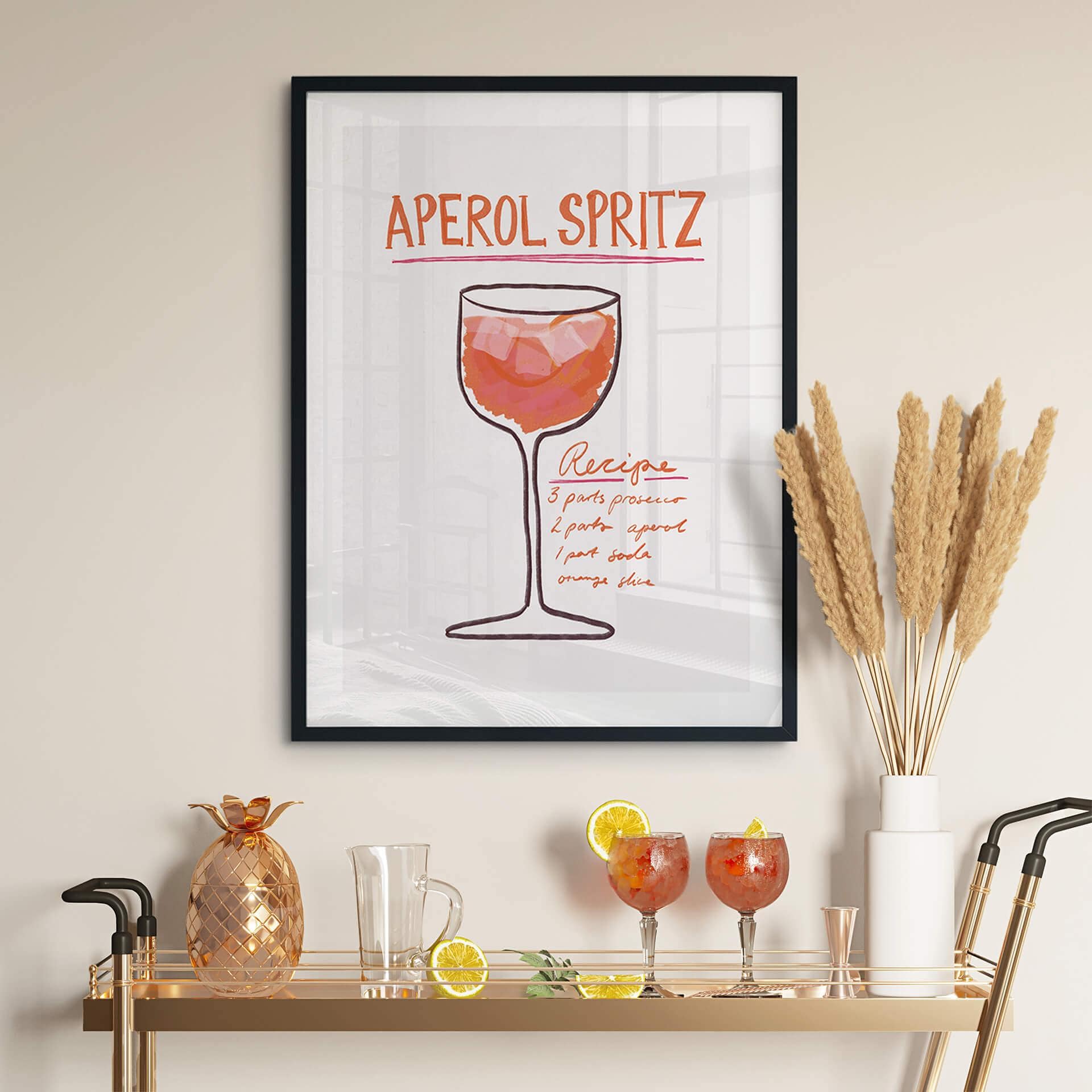 Póster para la cocina - Fritsch - Aperol Spritz