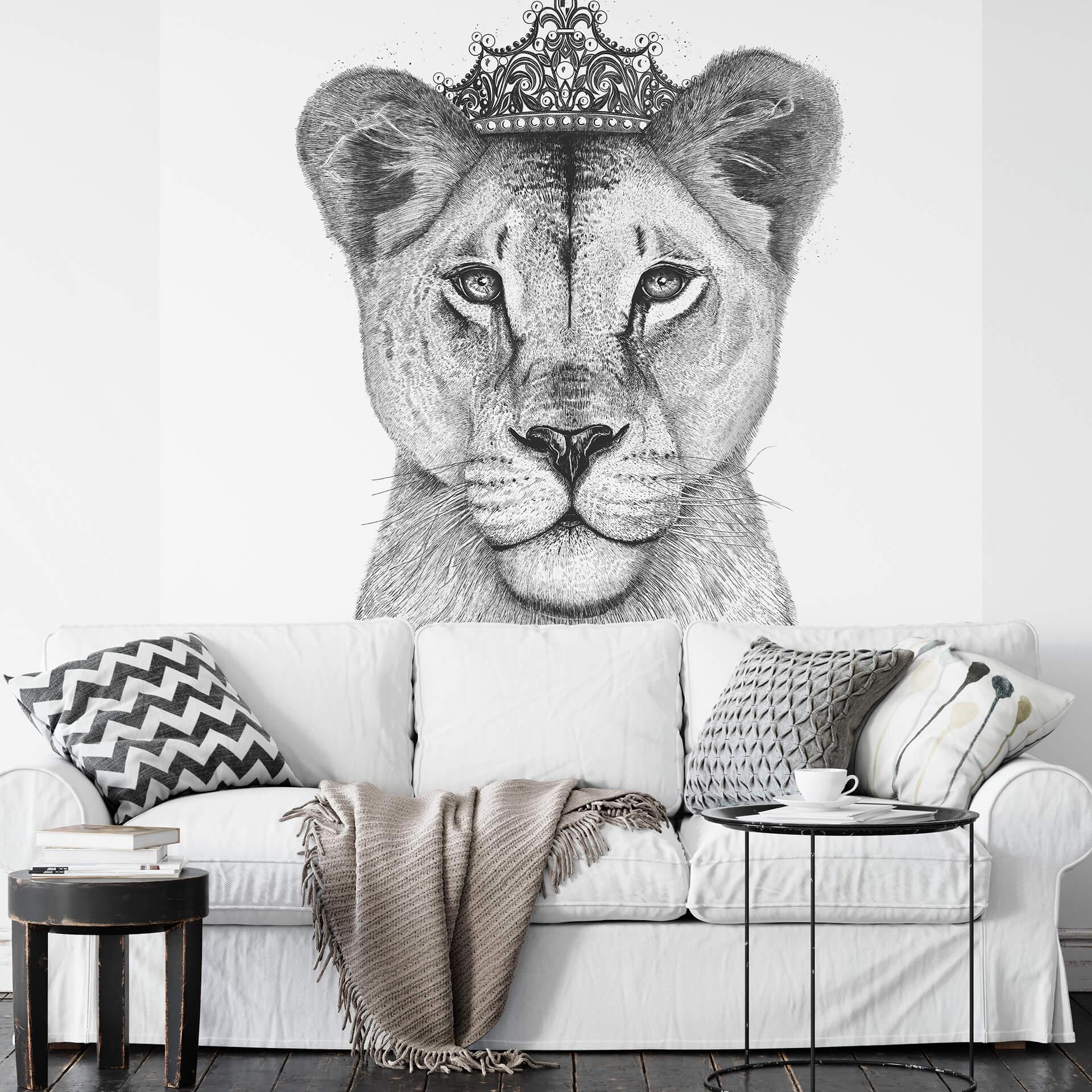 Fototapet Korenkova - The Lioness Queen