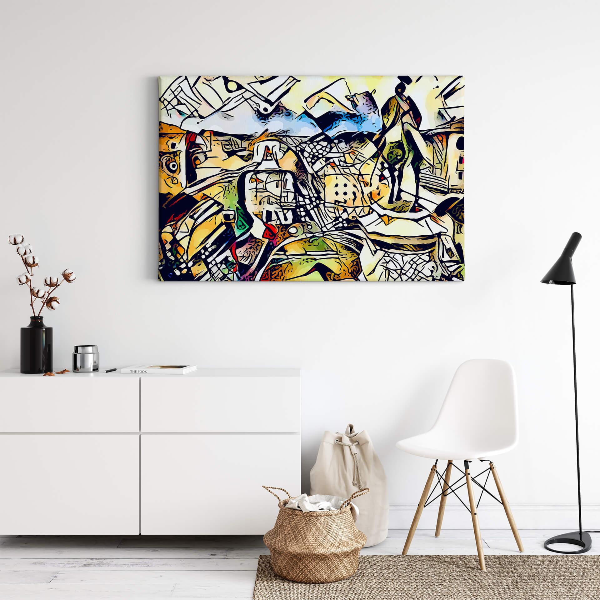 Obraz na płótnie Zamart - Kandinsky spotyka Rzym