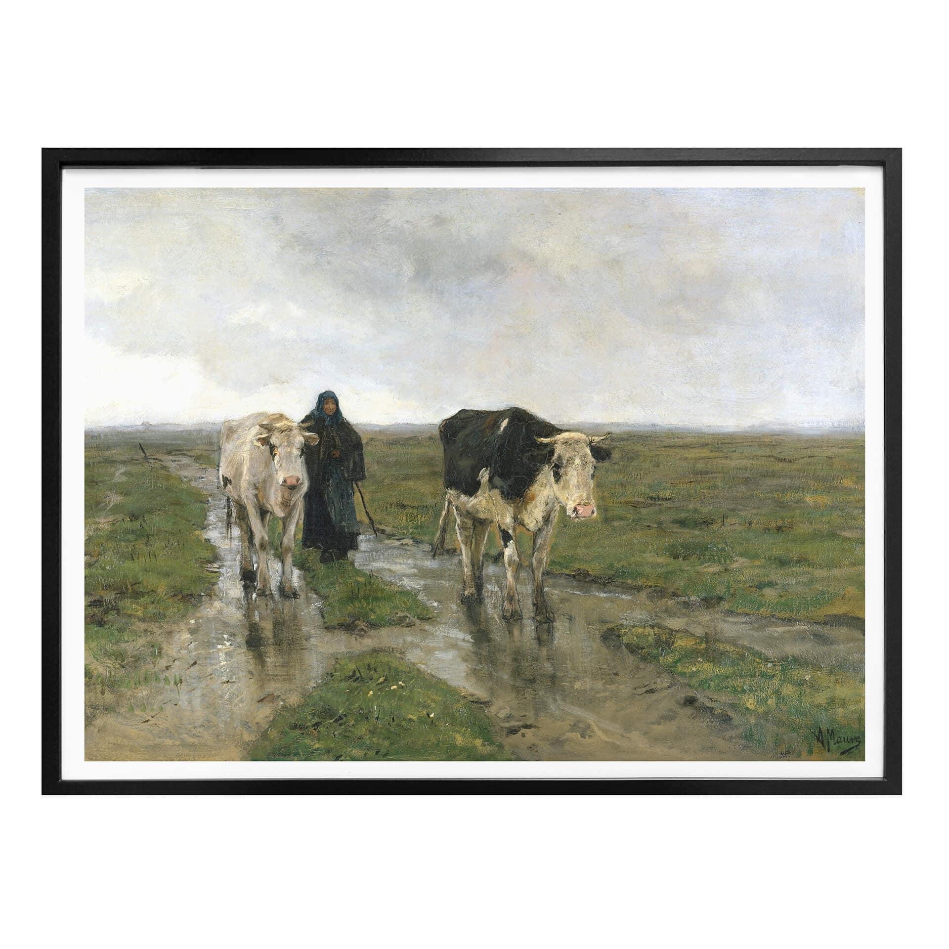 Plakat - Mauve - Græsgange