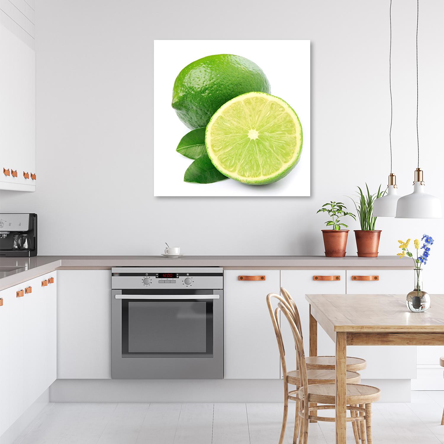 Canvasbillede, limefrugt