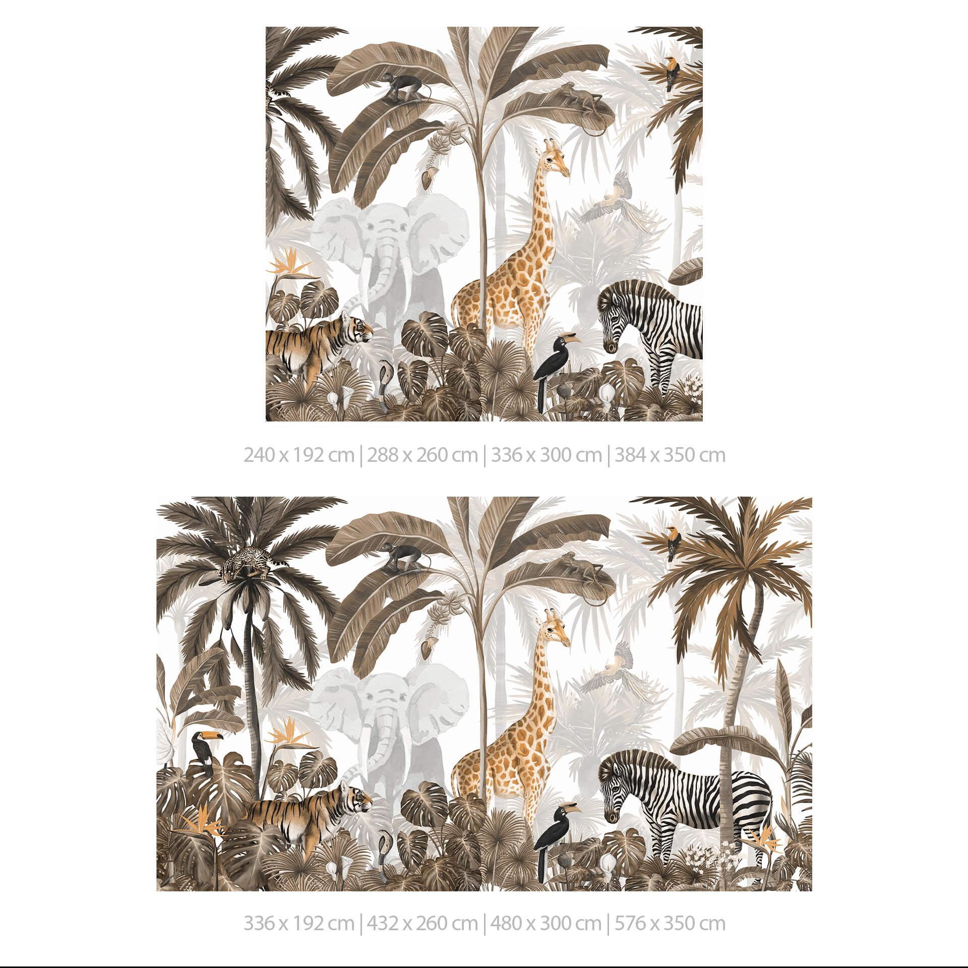 Fotobehang Kikki Belle - Jungle Jive