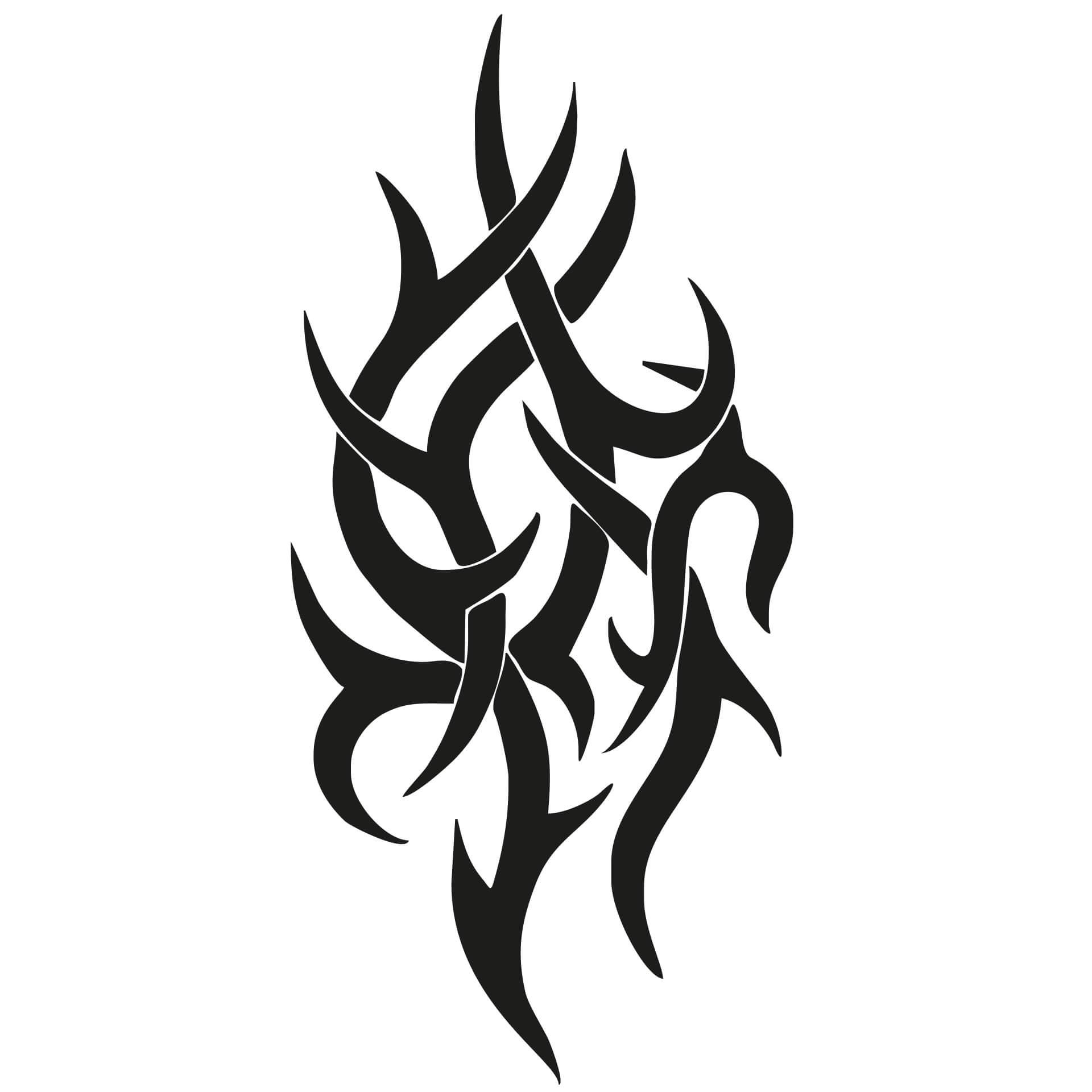 Wandtattoo Tribal 3
