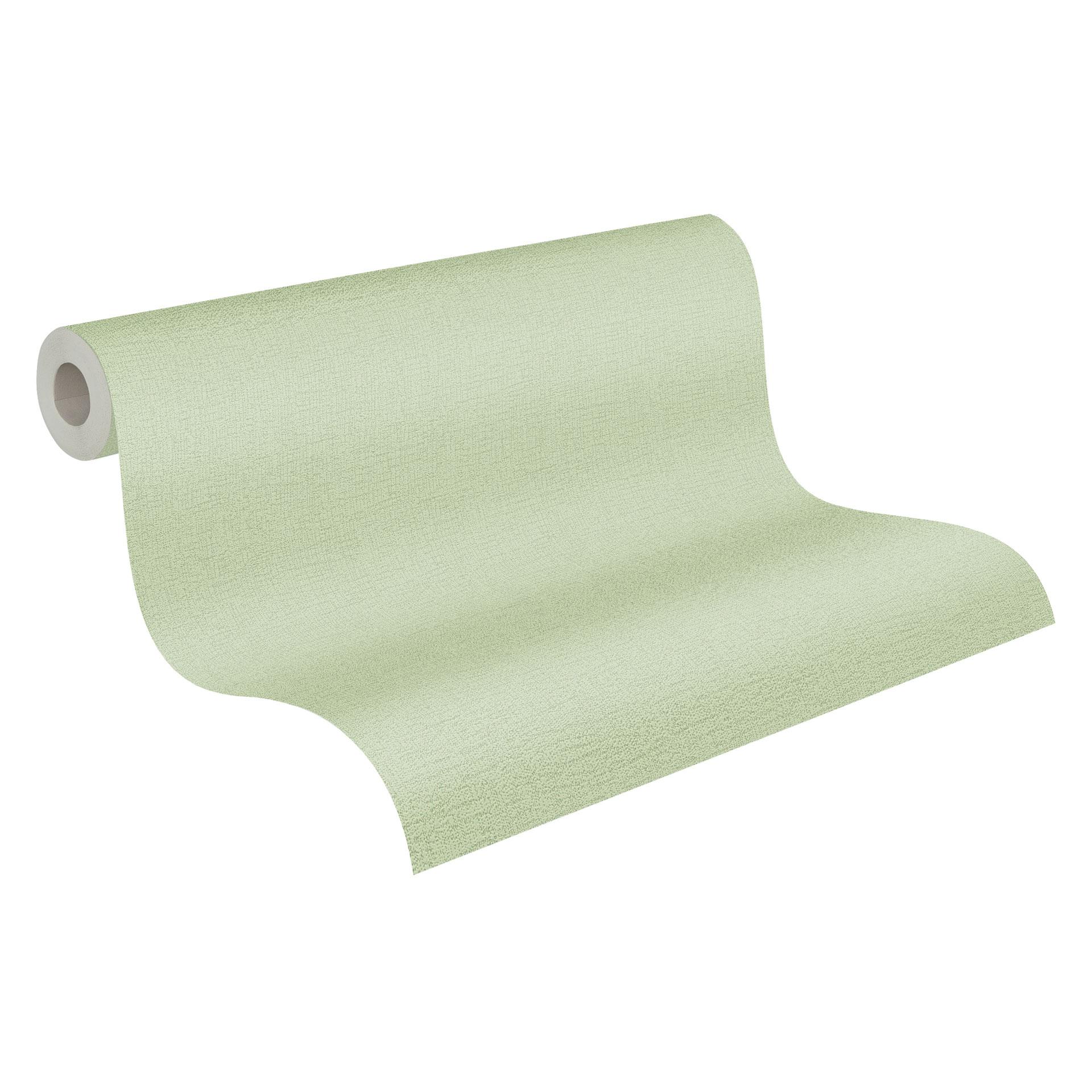 A.S. Création Attractive Papier peint intissé uni - vert