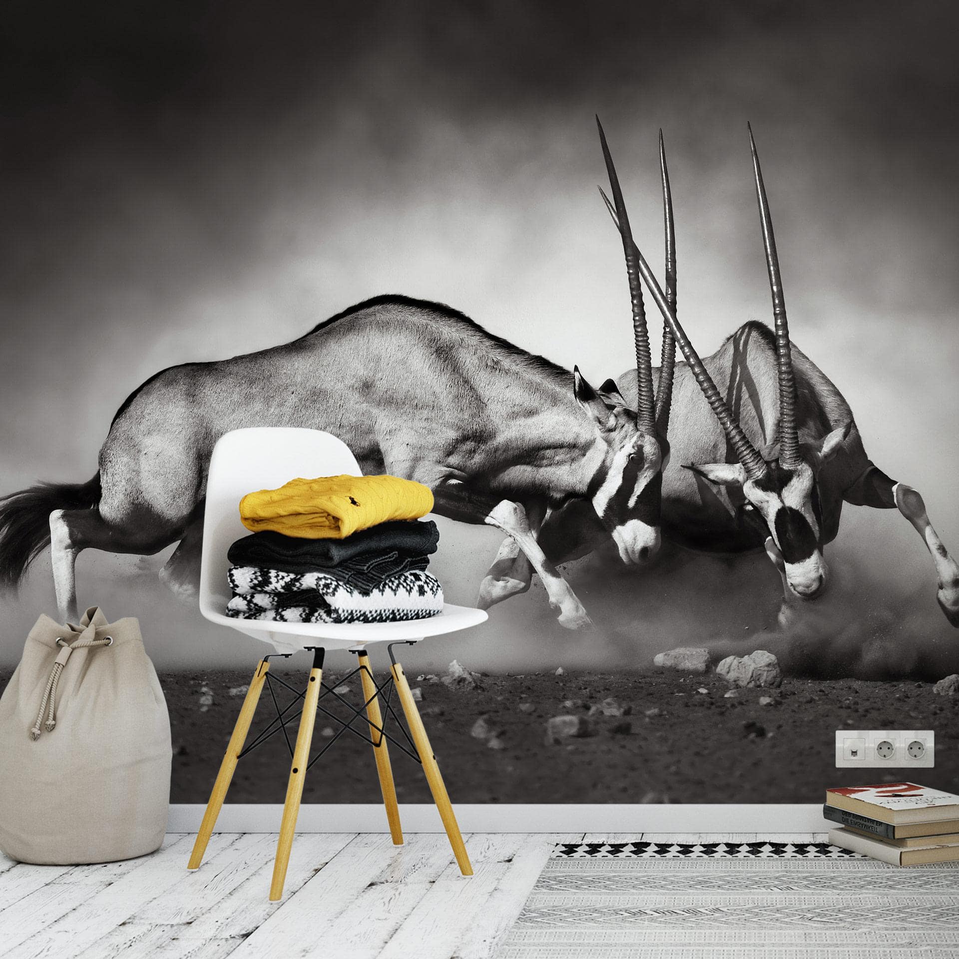 Fototapet Duellen - 384x260 cm