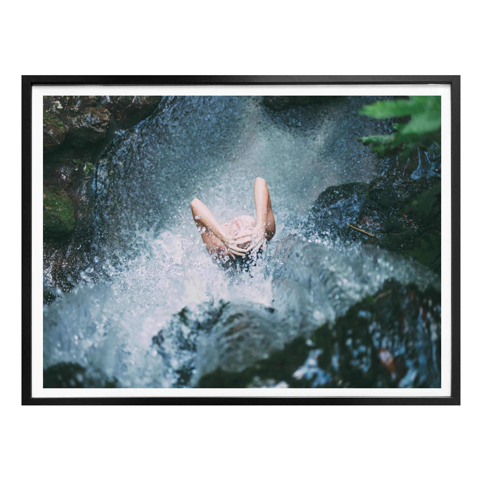 Póster Ducha en el paraíso
