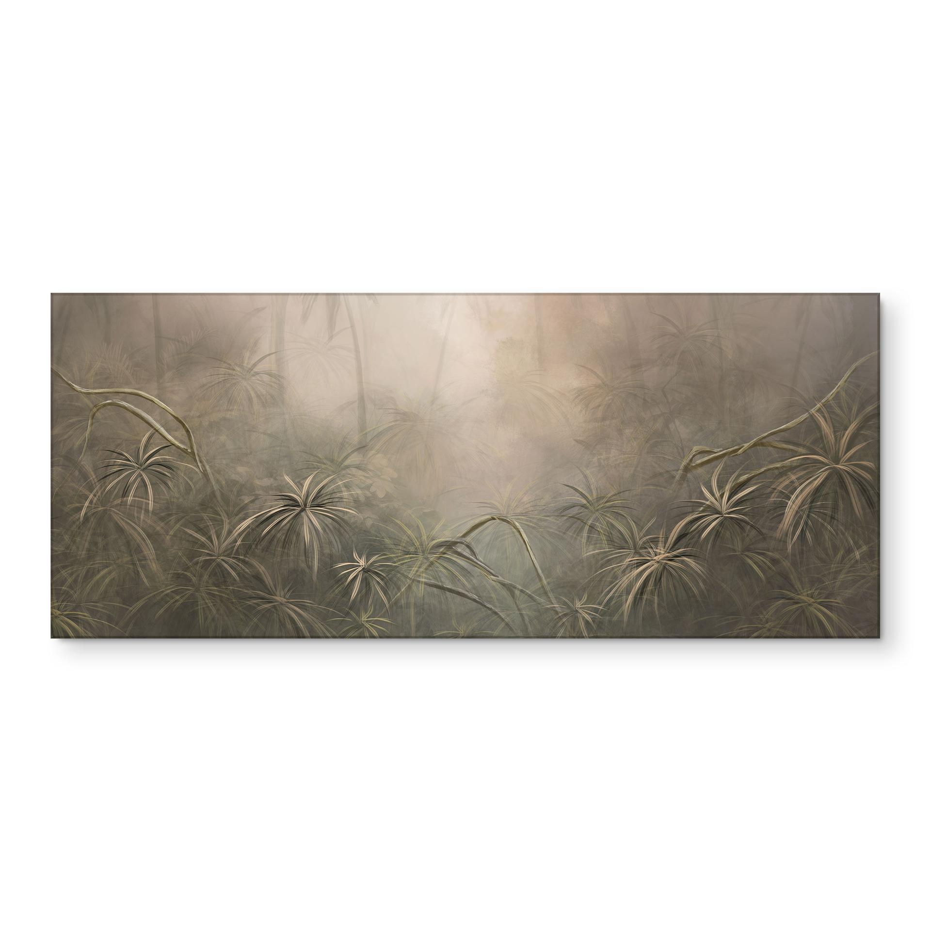 Keukenachterwand Mystiek regenwoud in de mist - Ms Tiff
