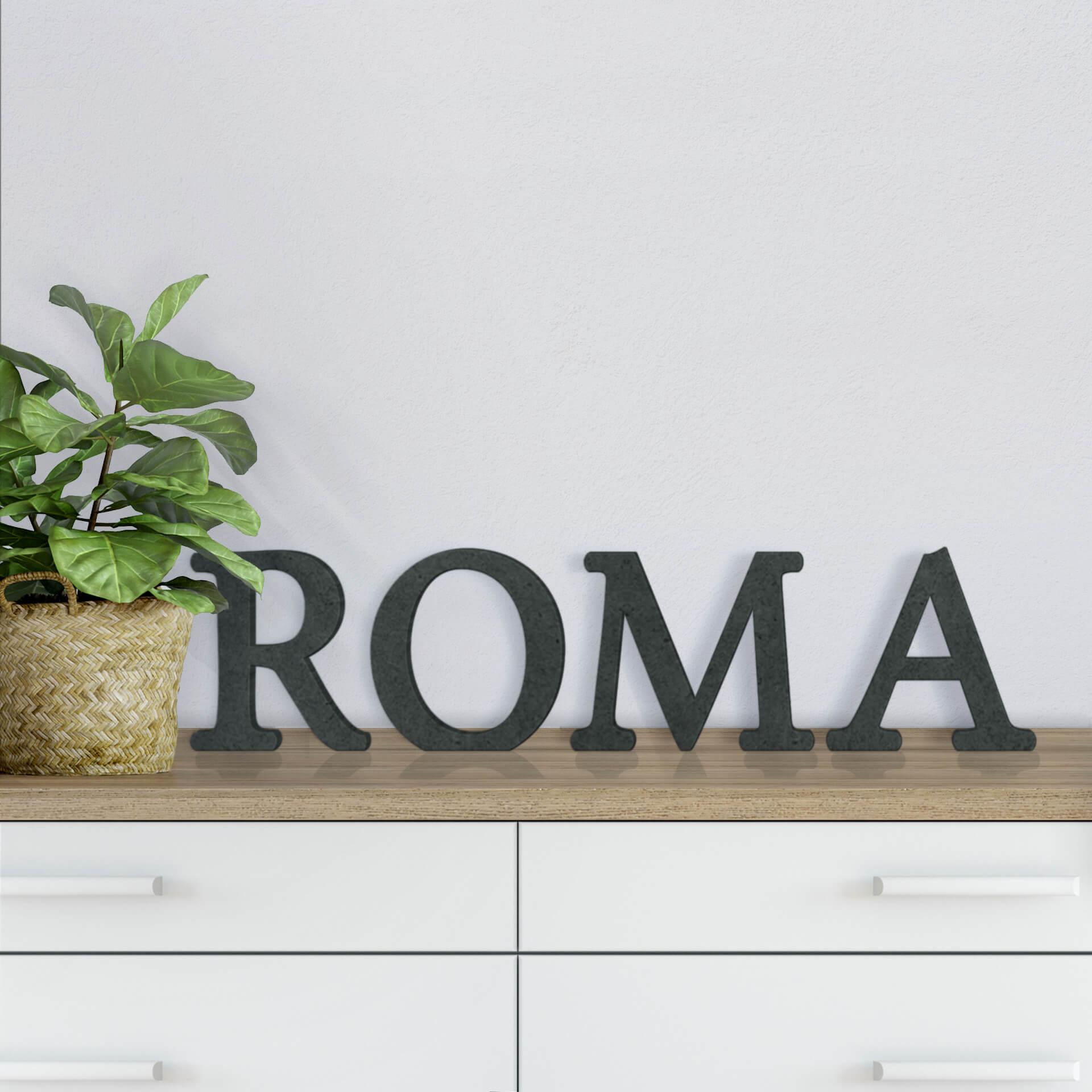 MDF bogstaver - Roma