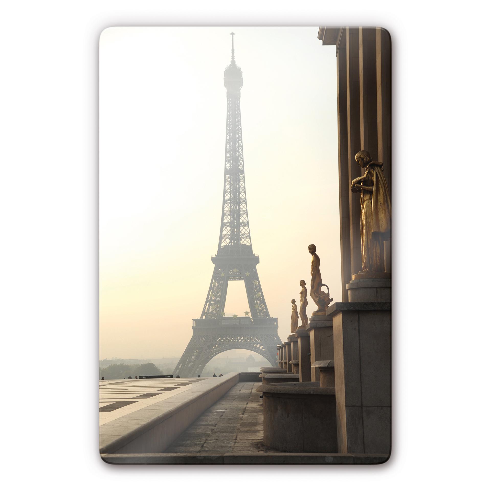 Glasbillede - Bonjour Paris