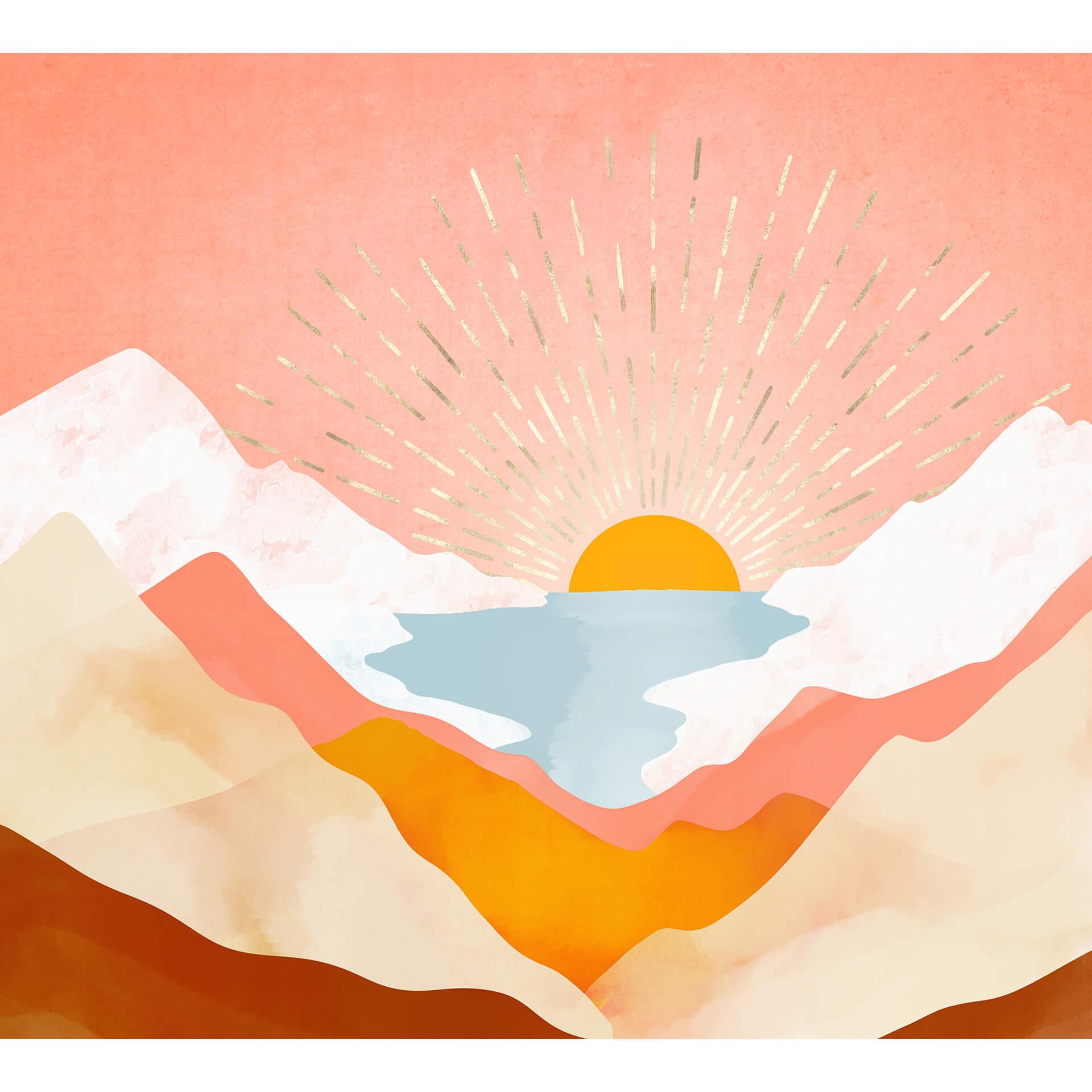 Fotobehang SpaceFrog Designs - Pastel Summer