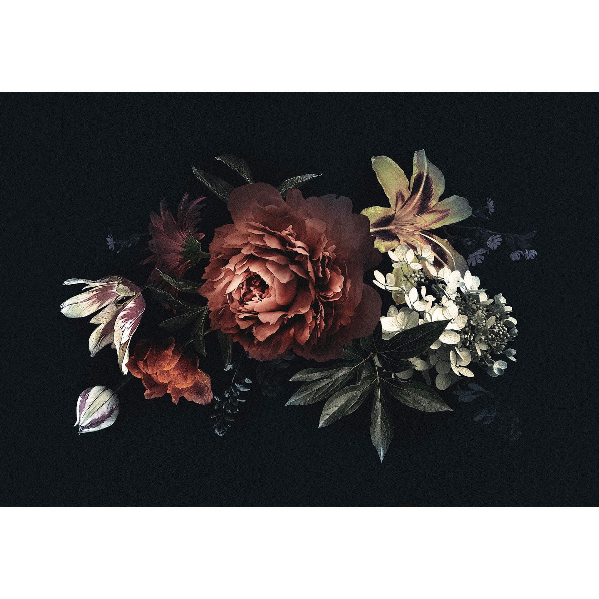 Fotobehang Papierbehang Boeket Bloemen - 366x254 cm
