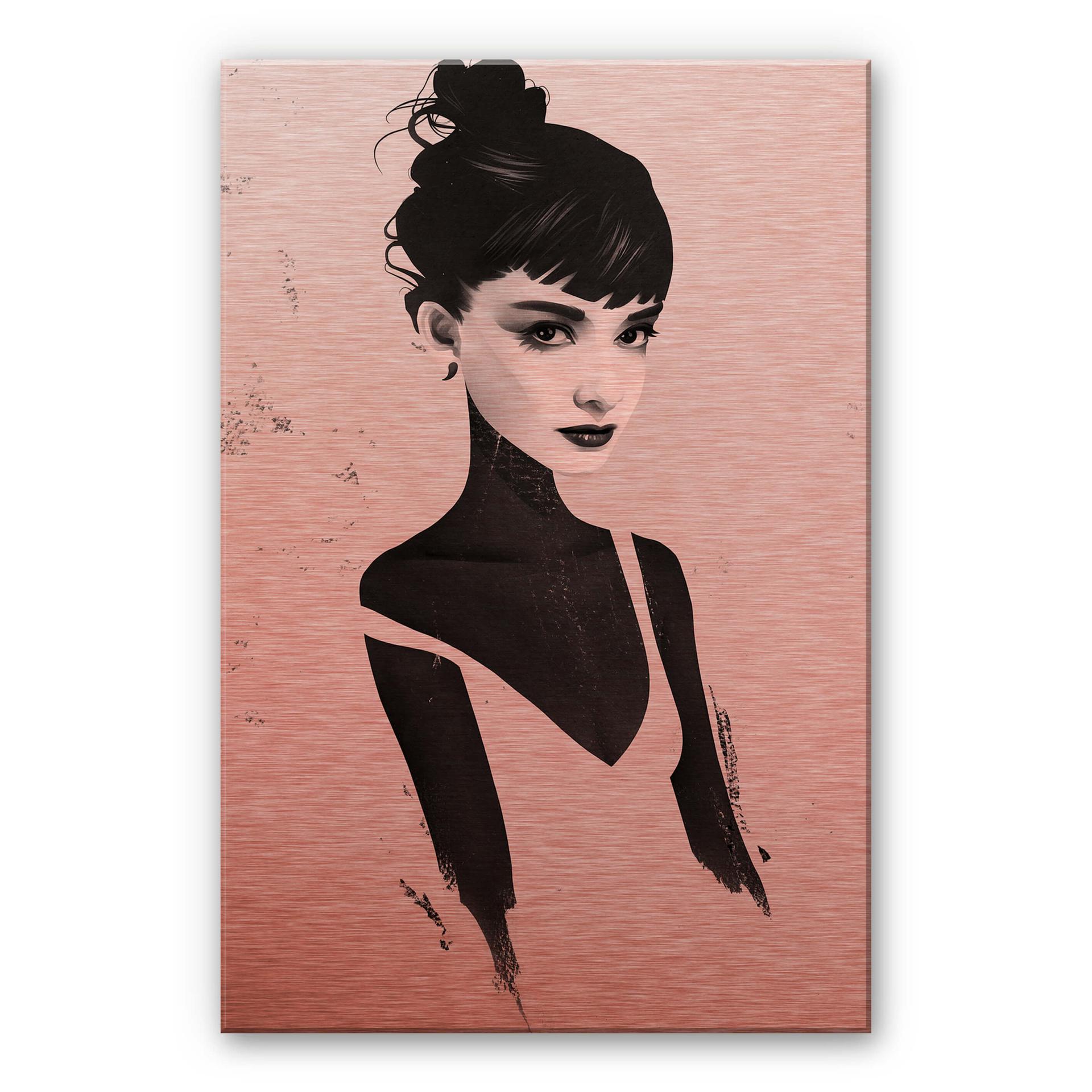 Alu-Dibond med kobbereffekt - Ireland - Oh Audrey – print på aluminium (Alu-Dibond)