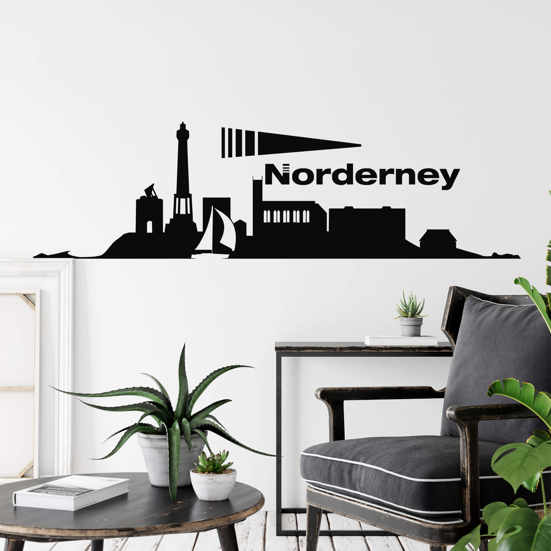 Wandtattoo Norderney