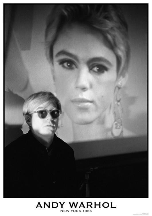 Plakat Andy Warhol - New York 1965, Plakat (59,4 x 84 cm)