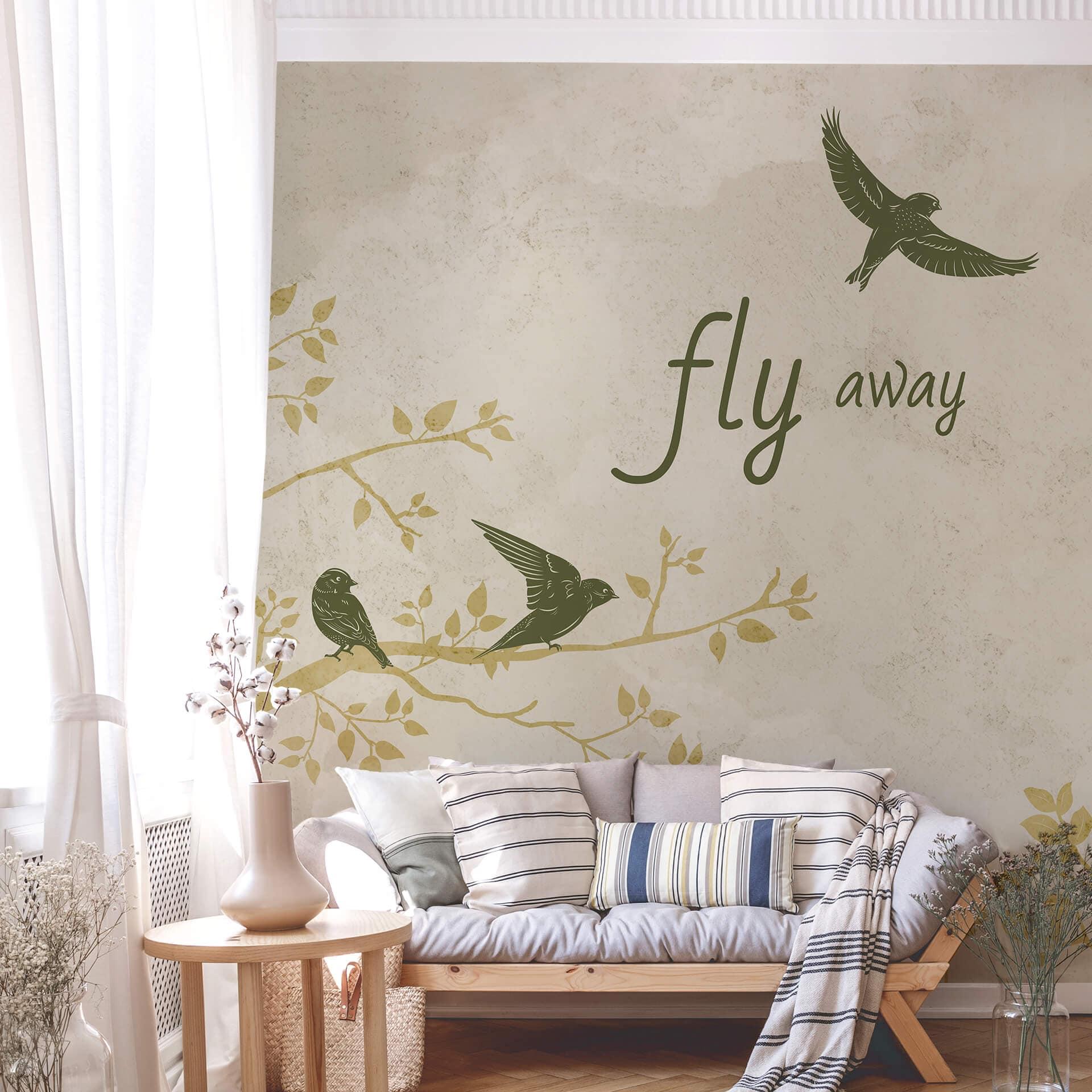 Fotobehang Fly Away