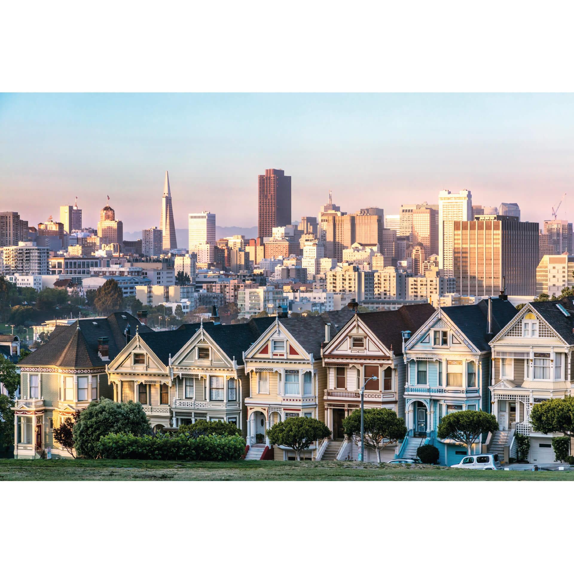 Fotobehang Colombo - San Francisco Skyline