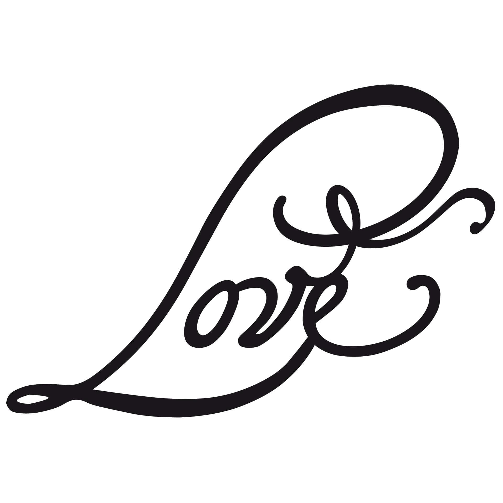Wandtattoo Love 4