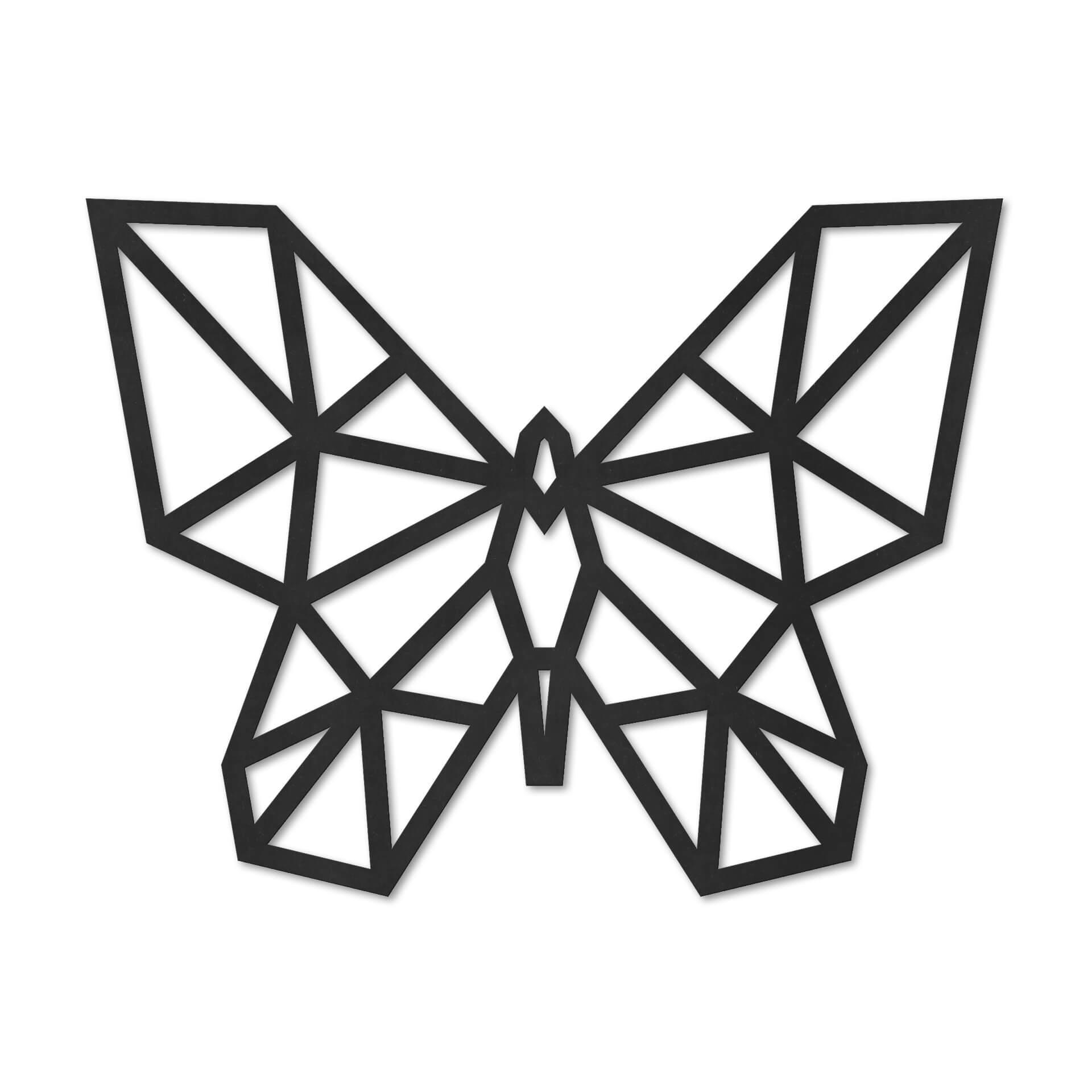 MDF - Arte en madera origami mariposa